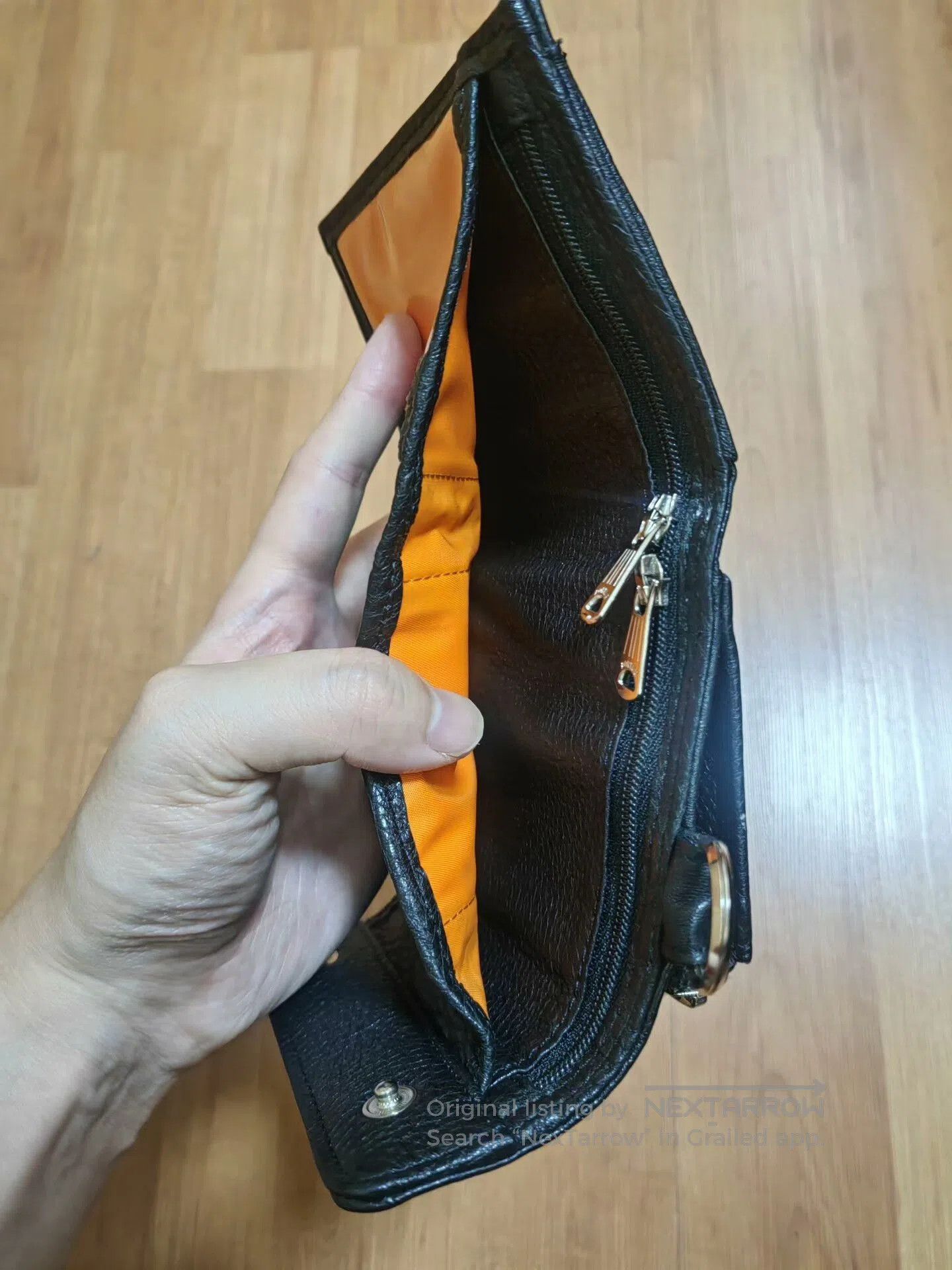 Porter porter calm leather trifold wallet with box. Size ONE SIZE - 5 Thumbnail