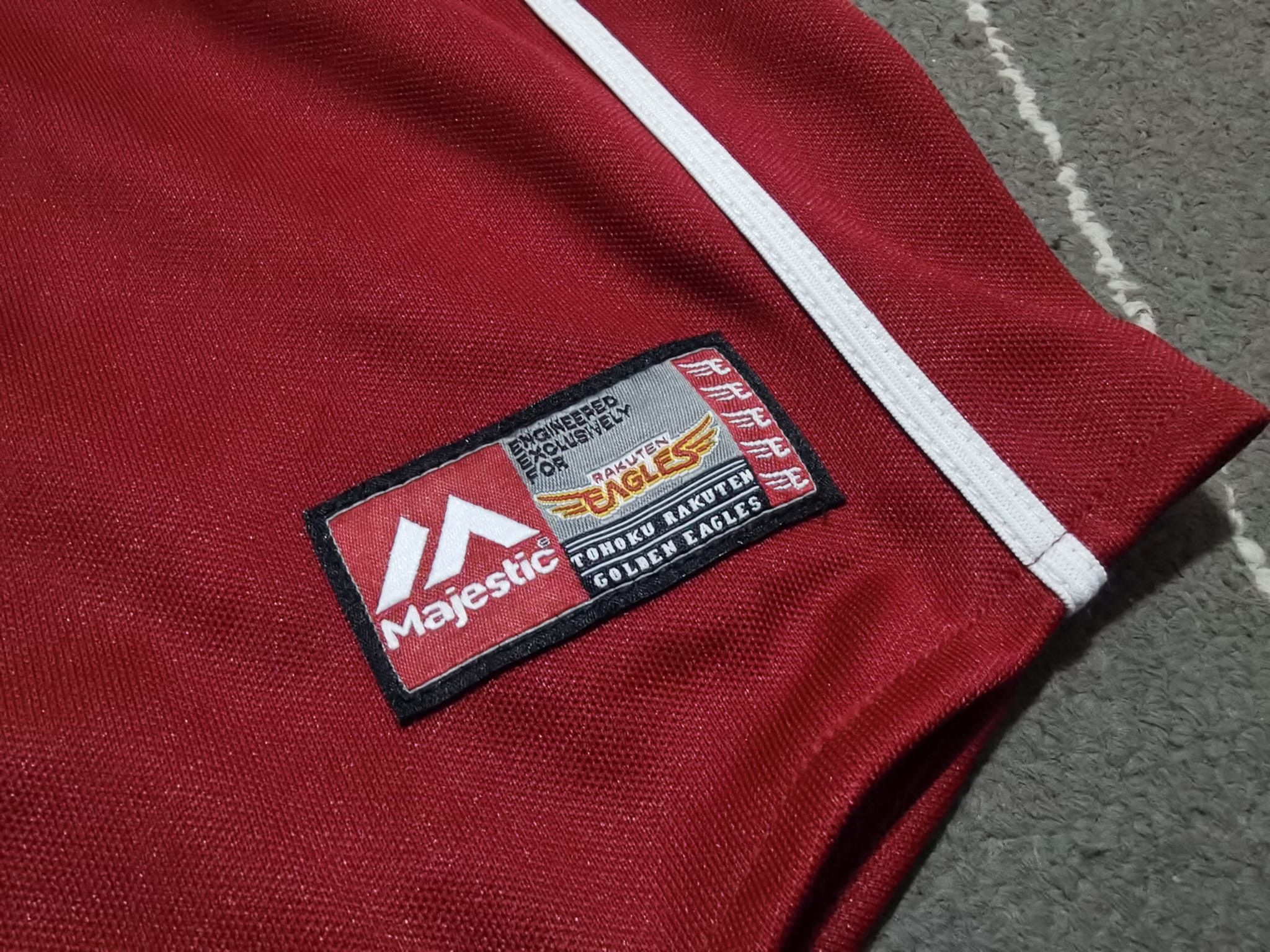 Japanese Brand × Majestic MAJESTIC RAKUTEN EAGLES embroidery baseball XS 2170 Size US XS / EU 42 / 0 - 11 Thumbnail