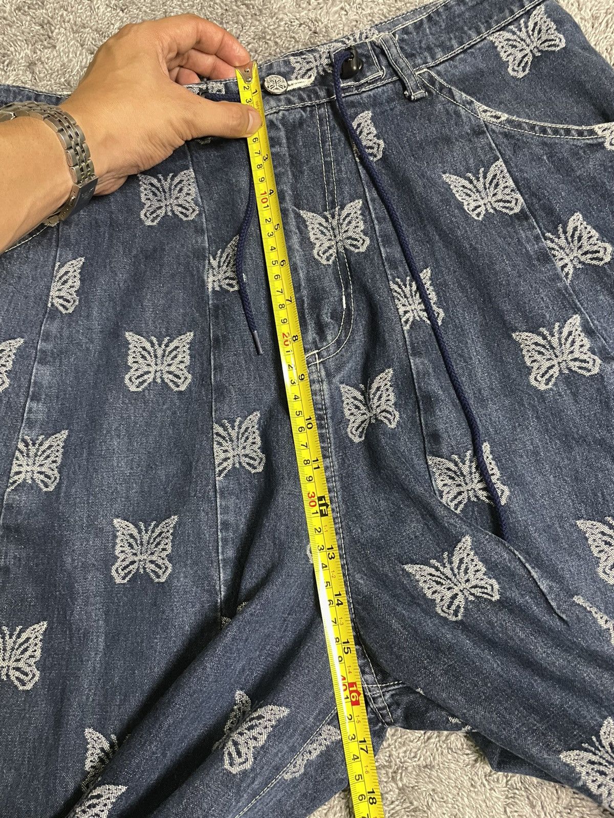 Needles Needles Butterfly Baggy Jeans Size US 30 / EU 46 - 14 Thumbnail