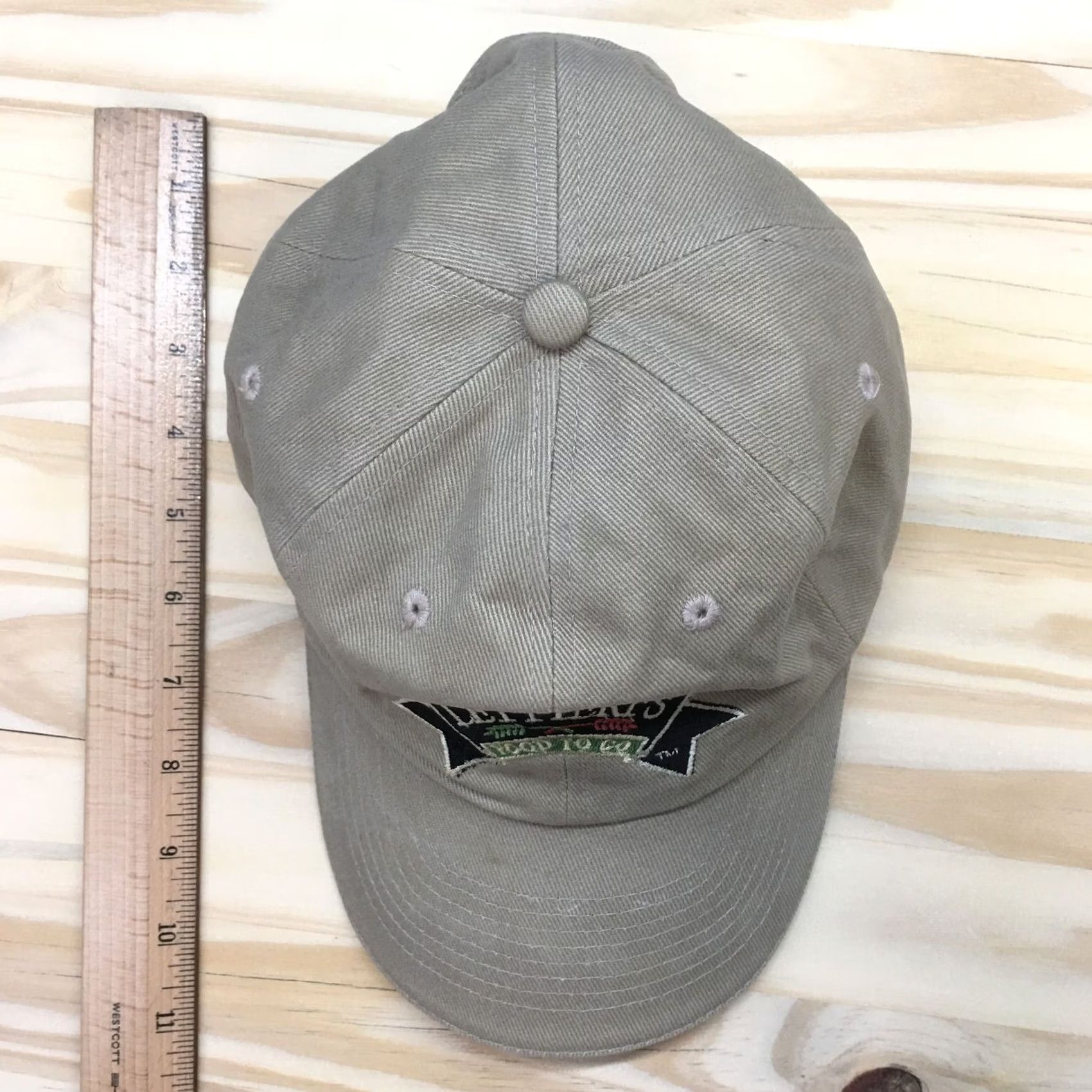 Logo 7 Toppers Baseball Hat Mens Brown One Size Adjustable Embroidered Logo Hat Size ONE SIZE - 5 Thumbnail
