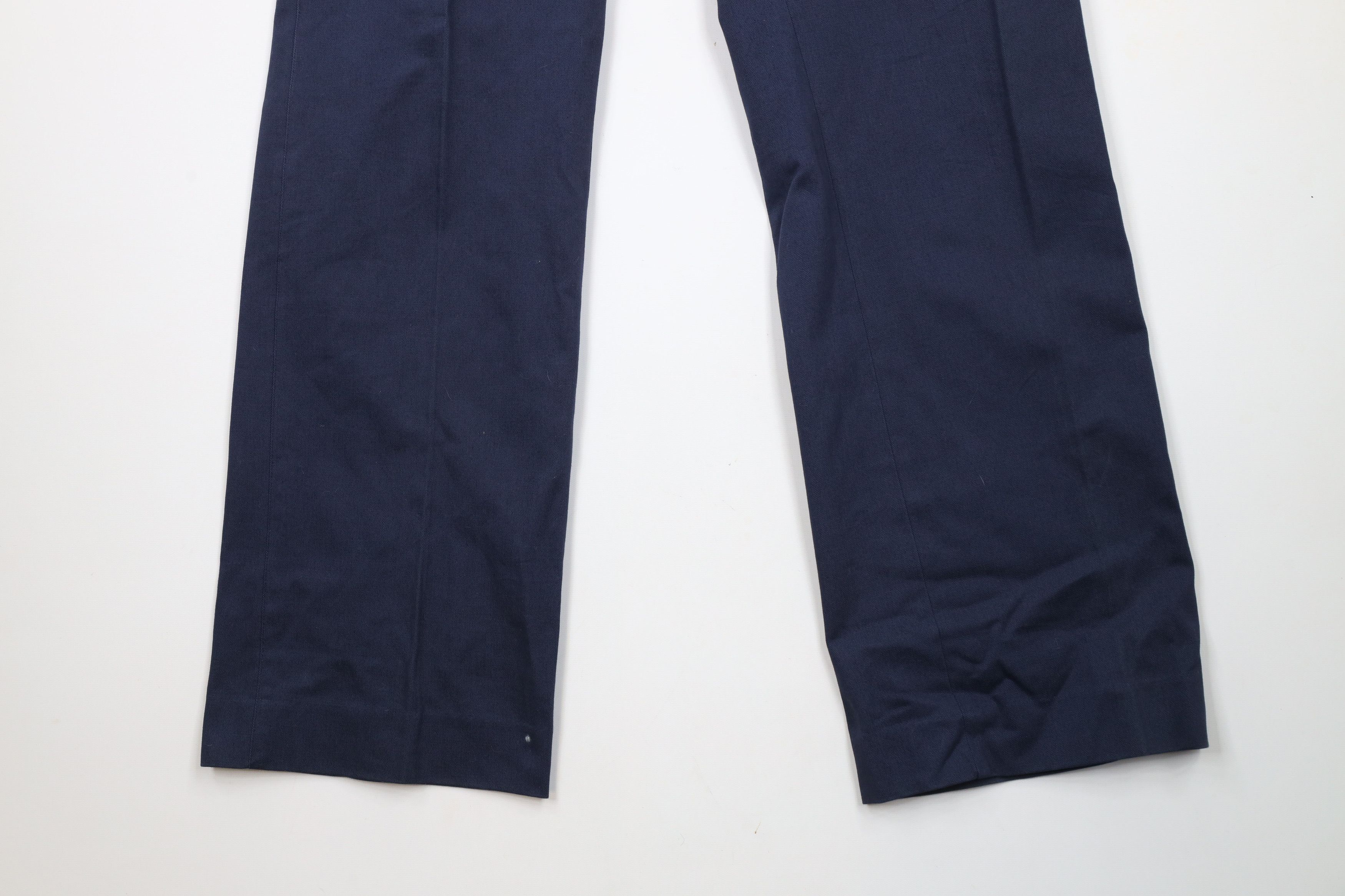 Vintage Vintage 70s Streetwear Bell Bottoms Chino Pants Blue USA Size US 36 / EU 52 - 4 Thumbnail