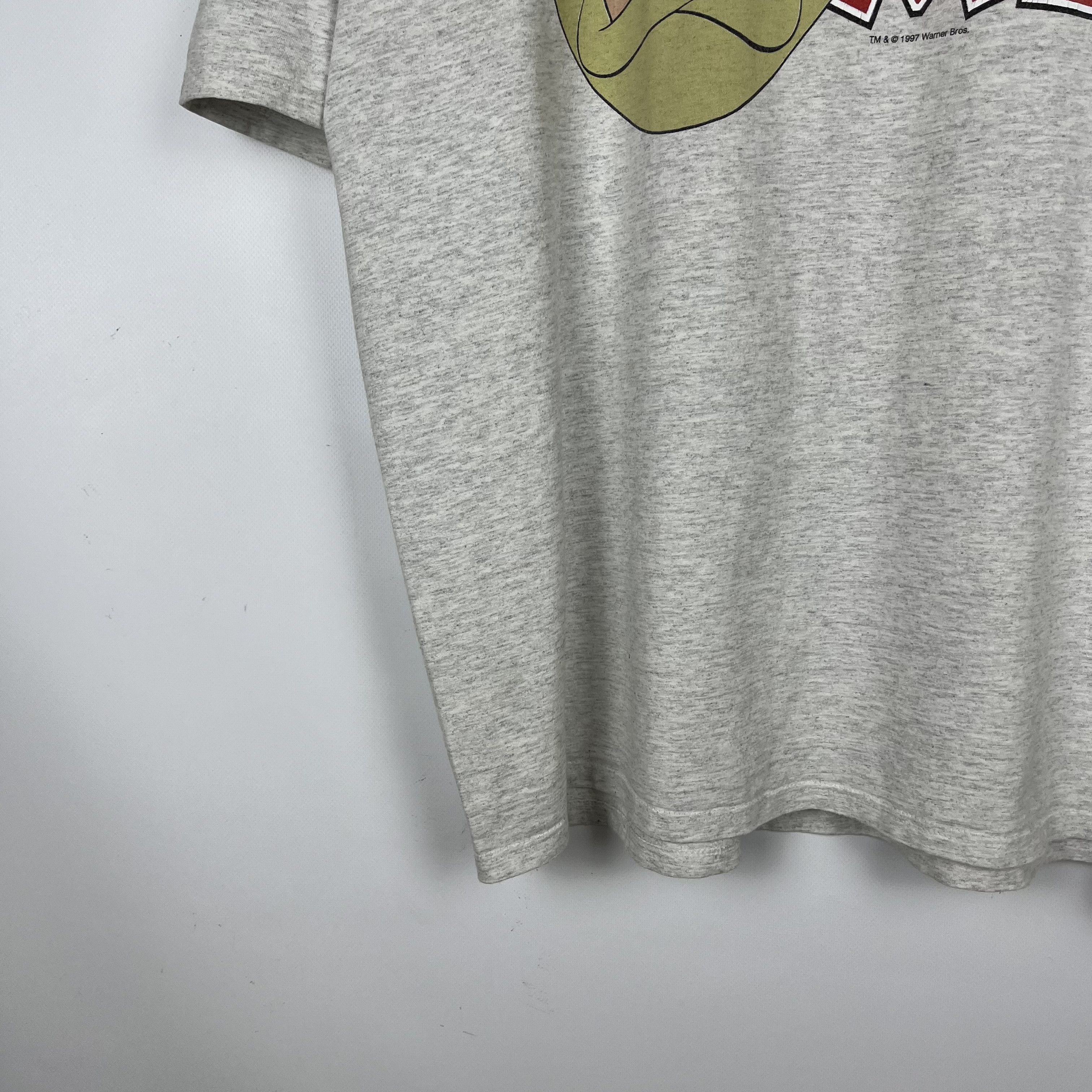 Warner Bros Vintage Warner Bros Taz «Bite Me» Cartoon T Shirt 1997 Size US XL / EU 56 / 4 - 4 Thumbnail