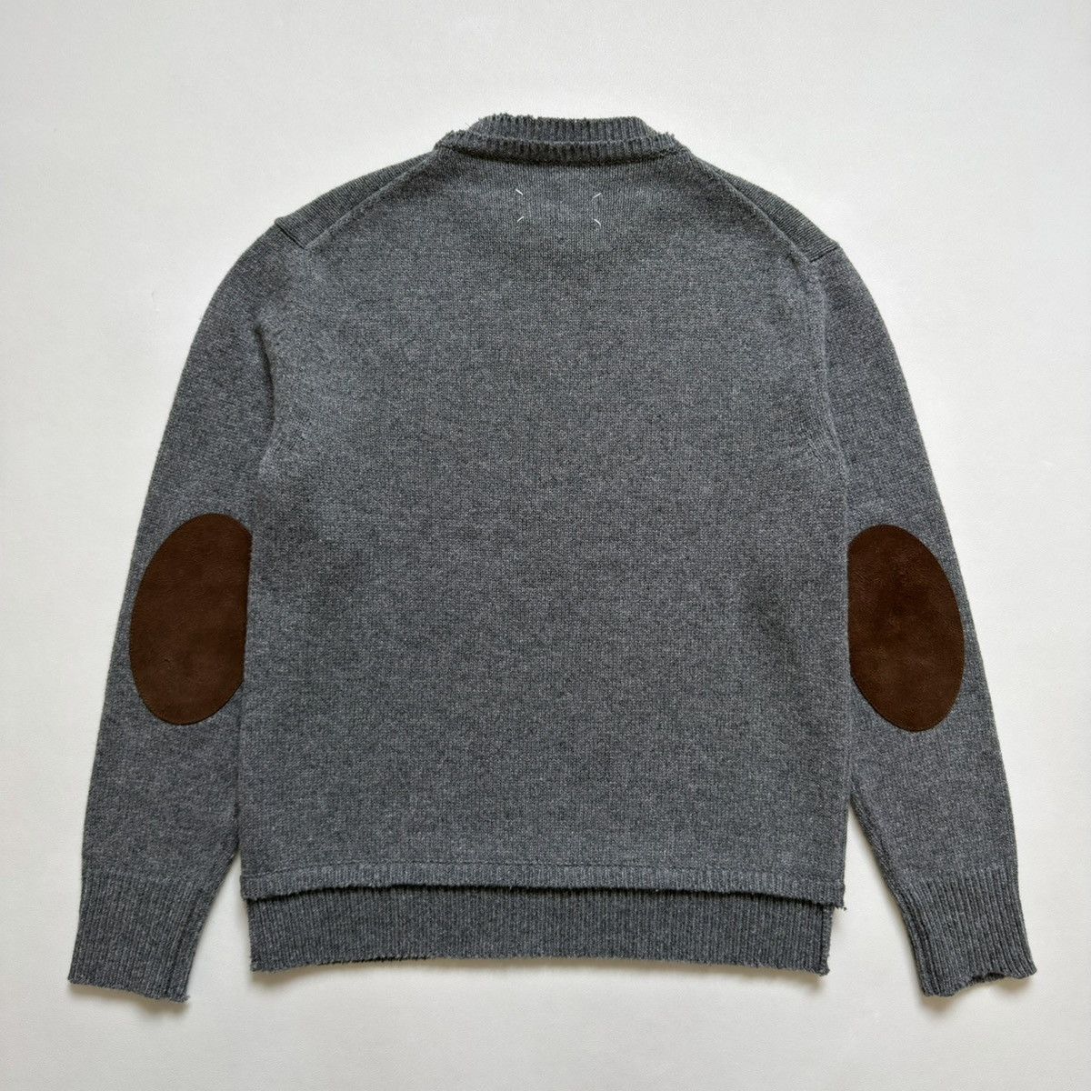 Maison Margiela A/W 21 Distressed Hems Wool Sweater Size US M / EU 48-50 / 2 - 13 Thumbnail