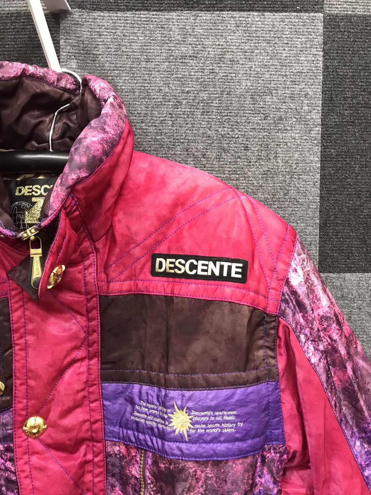 Descente × Vintage Vintage DESCENTE Glaxy Motive Ski Jacket Size US M / EU 48-50 / 2 - 3 Thumbnail