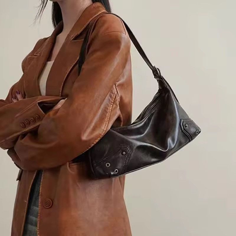 Japanese Brand PU Leather Small Shoulder Bag Size ONE SIZE - 7 Thumbnail
