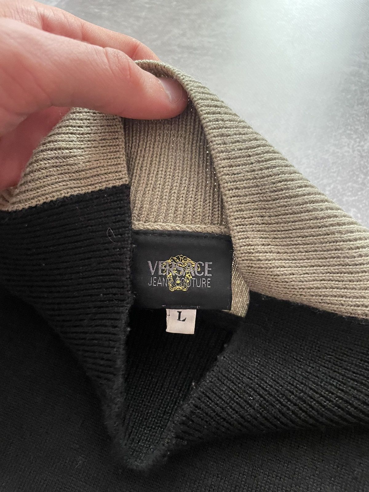Versace Jeans Couture Vintage Versace Jeans Couture Sweater Size US L / EU 52-54 / 3 - 7 Thumbnail