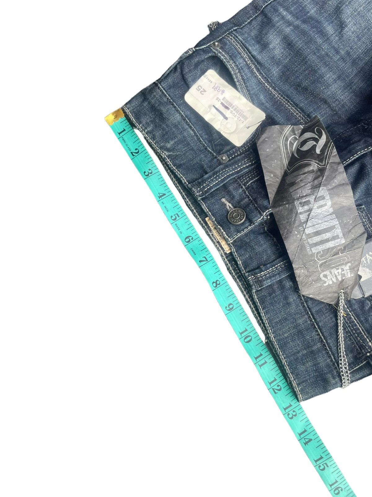 Designer × Jimmy Taverniti Jimmy Taverniti Wide Leg Denim Size 26" / US 2 / IT 38 - 18 Thumbnail