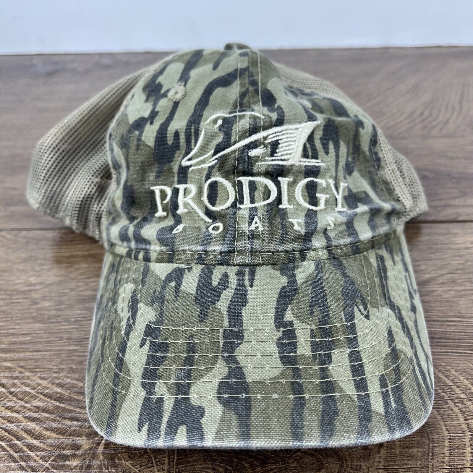 Other Prodigy Boats Hat Prodigy Green Camo Adjustable Hat Green Ad Size ONE SIZE - 2 Thumbnail