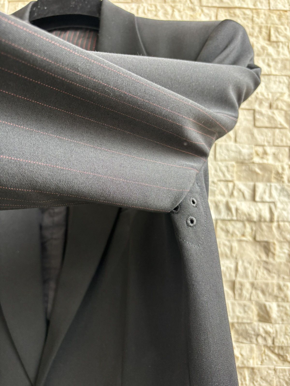 Number (N)ine Number (N)ine Ss06 “Welcome to The Shadow” Glam Blazer Size 44L - 4 Thumbnail