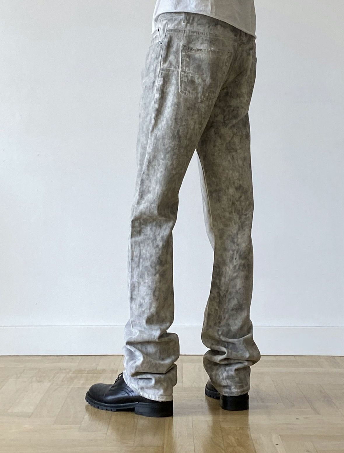 Dior × Hedi Slimane Hedi’s SS06 Dior Dirty Snow Denim Size US 30 / EU 46 - 4 Thumbnail