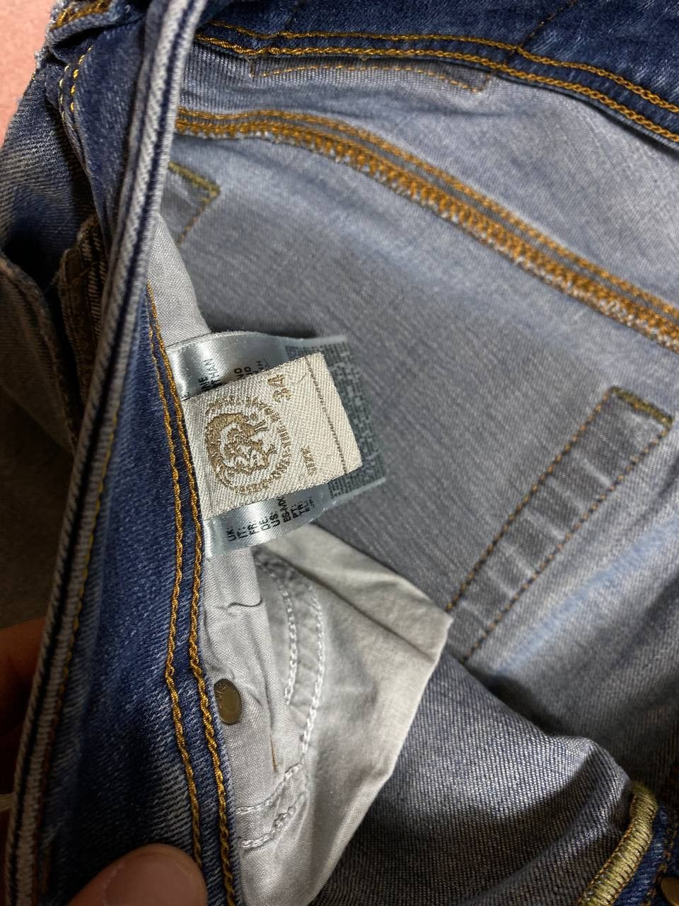 Diesel × Vintage Vintage Diesel Baggy Denim Jeans Pants Avant Garde Size US 34 / EU 50 - 7 Thumbnail