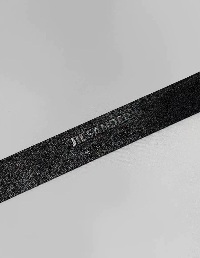 Jil Sander JIL SANDER Crimson crocodile leather belt Size ONE SIZE - 8 Thumbnail