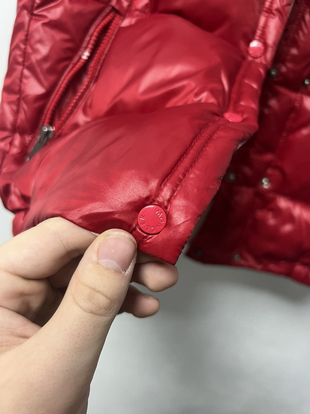 Moncler Moncler Red Puffer Vest Size XS / US 0-2 / IT 36-38 - 5 Thumbnail
