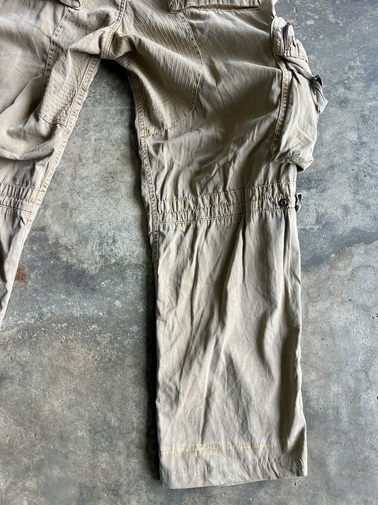 Polo Ralph Lauren Crazy Vintage 90s Polo RL Baggy Wide Leg Cargo Pants Size US 36 / EU 52 - 20 Thumbnail