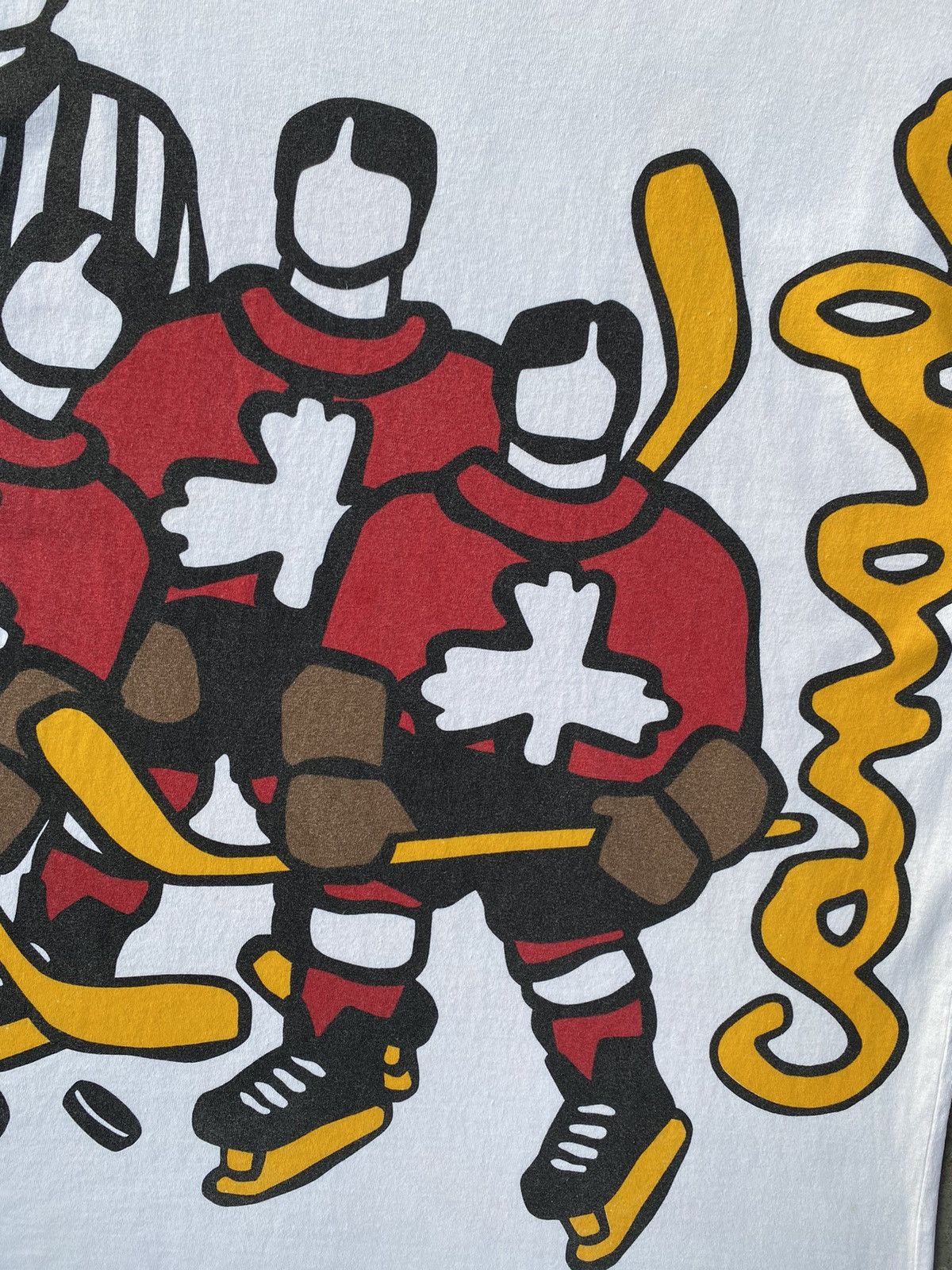 Vintage Sick🔥Vintage 90s Marc Tetro Canada Art Tees Size US XL / EU 56 / 4 - 4 Thumbnail