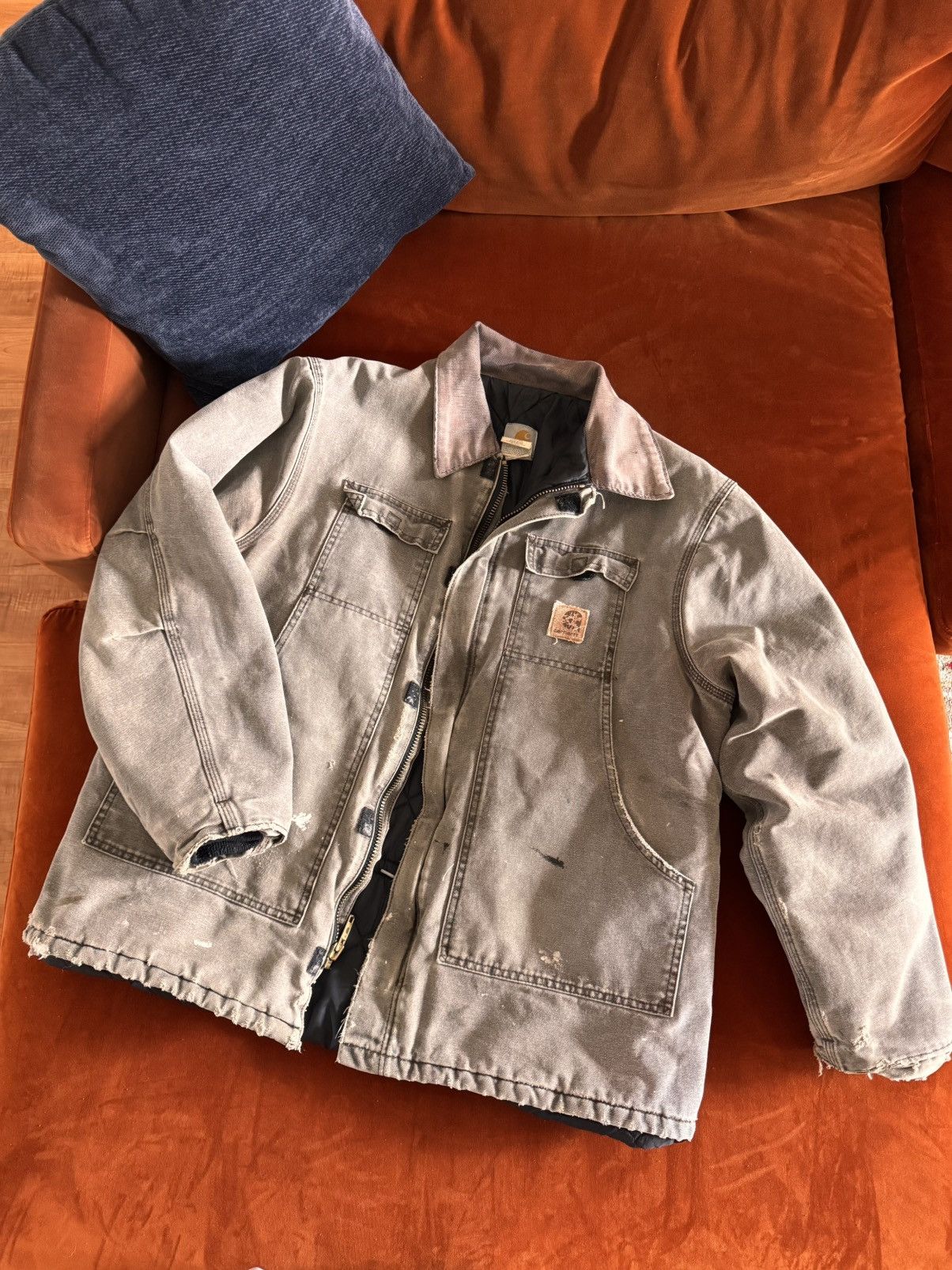 Carhartt Vintage Carhartt Worker Jacket Size US XL / EU 56 / 4 - 1 Thumbnail