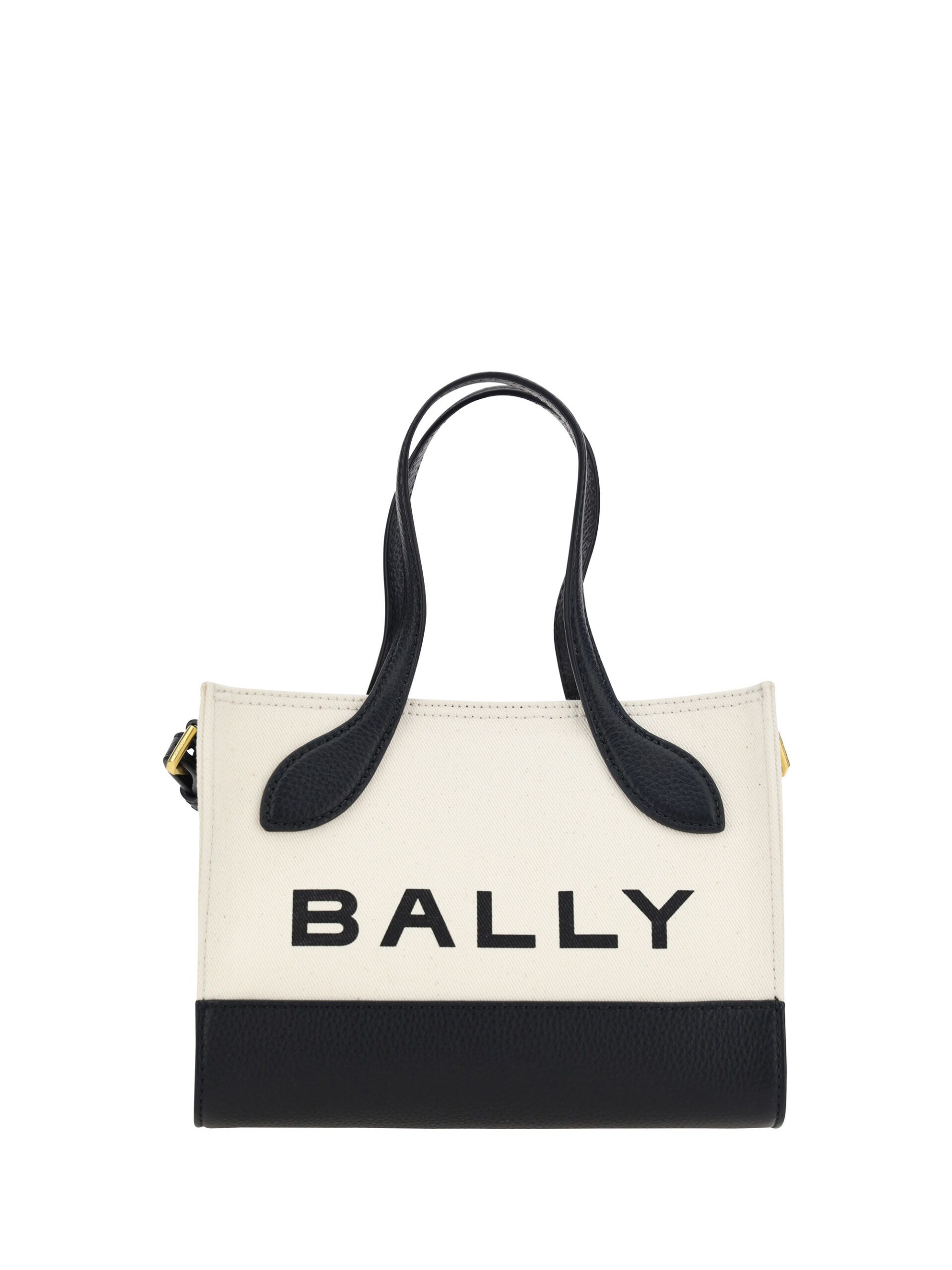 Bally Bally White and Black Leather Mini Handbag Grailed