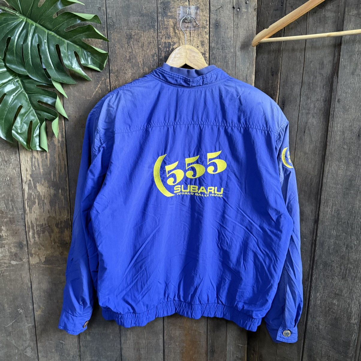 Vintage Vintage Subaru 555 Bomber Jacket Size US L / EU 52-54 / 3 - 2 Thumbnail