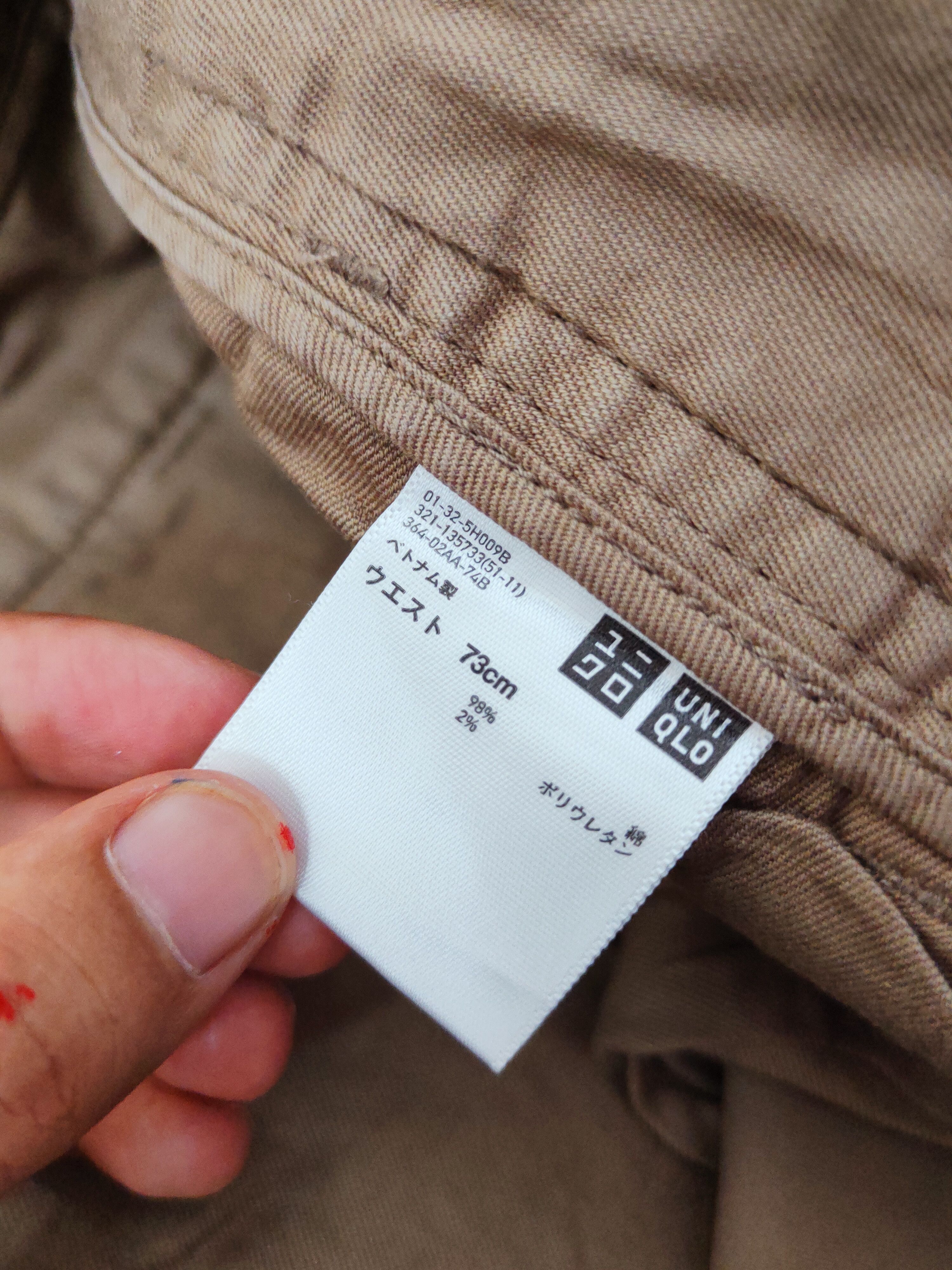 Japanese Brand Uniqlo Beige Multipocket Tactical Cargo Pants #W278 Size US 30 / EU 46 - 13 Thumbnail