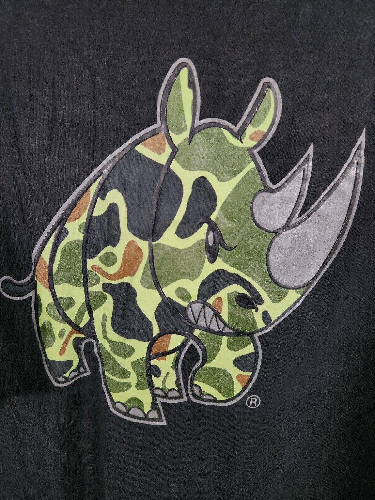 Ecko Unltd. Ecko Unltd. T-Shirt Black w/ Camouflage Rhino size XLarge Size US XL / EU 56 / 4 - 2 Thumbnail