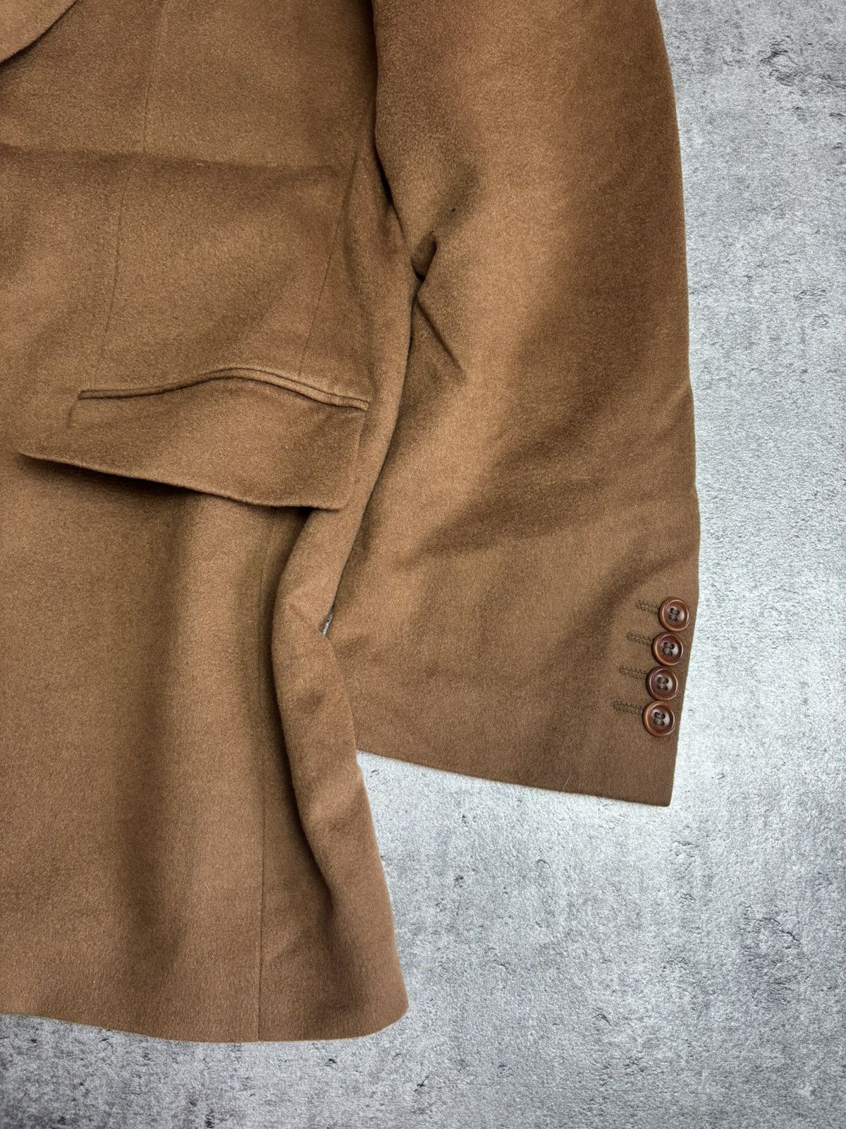 Hugo Boss × Loro Piana Hugo Boss Loro Piana Ing camel Blazer Size 54R - 2 Thumbnail