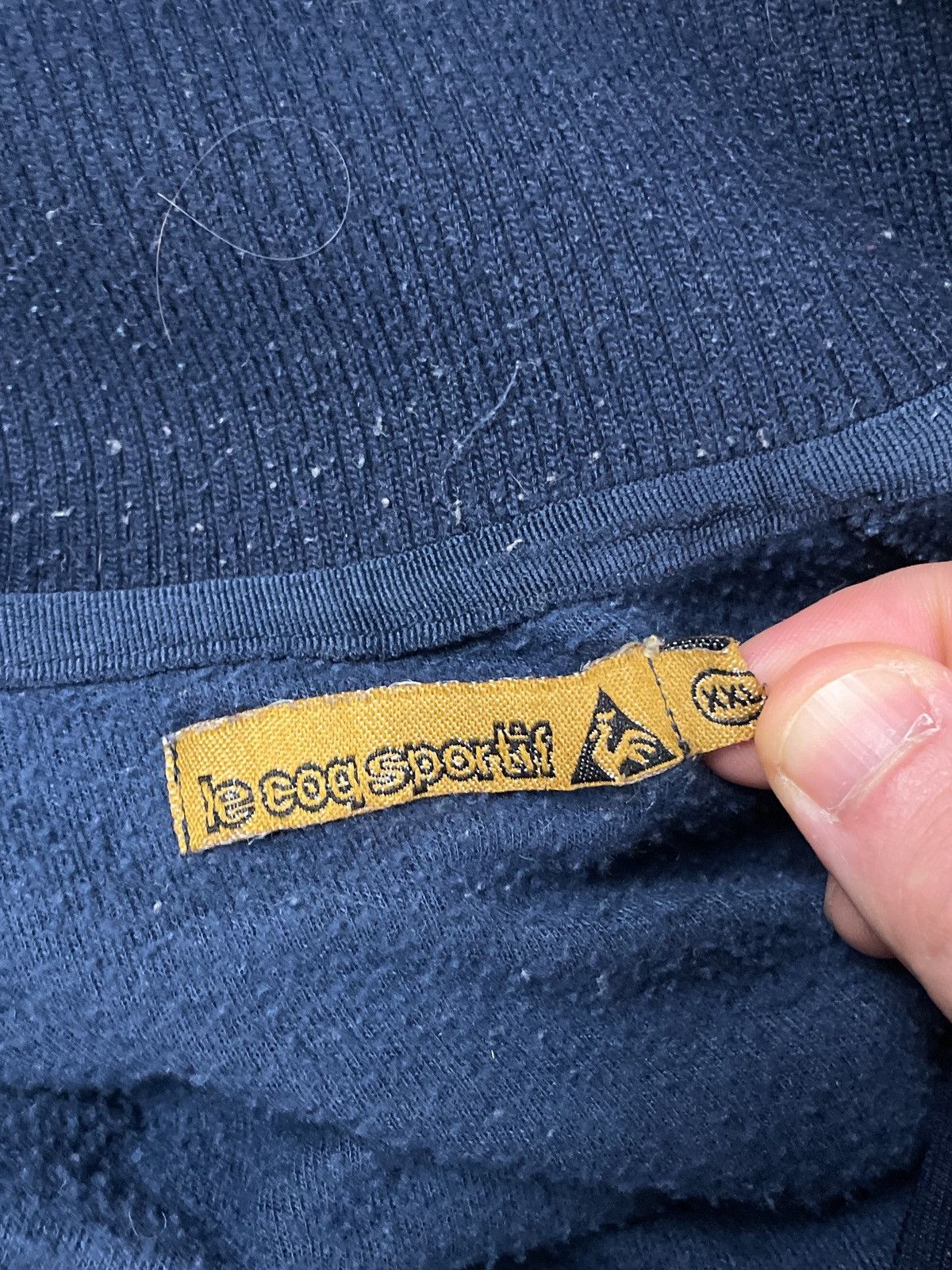 Le Coq Sportif Rare❗️ Vintage 80-90s Le Coq Sportfit Baggy Sweatshirt zip Size US L / EU 52-54 / 3 - 5 Thumbnail