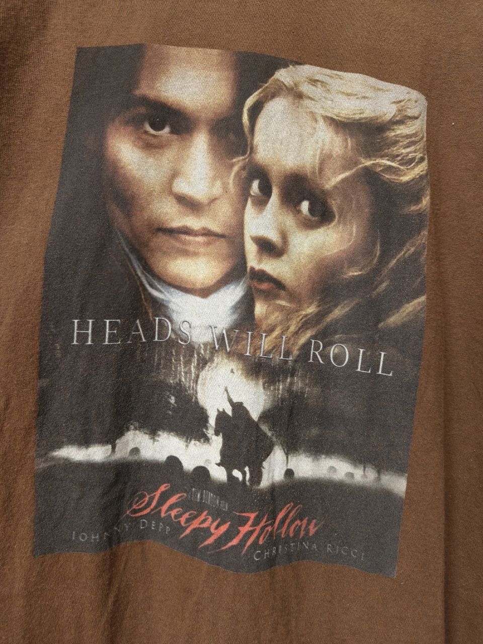 Vintage Sleepy Hollow Movie Tshirt Size US XXL / EU 58 / 5 - 2 Thumbnail
