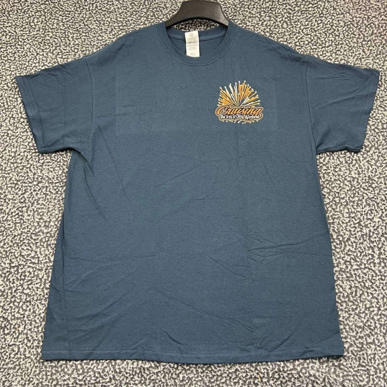 Gildan Vintage Cruising the 4th of July Weekend Shirt Men XL New Size US XL / EU 56 / 4 - 2 Thumbnail