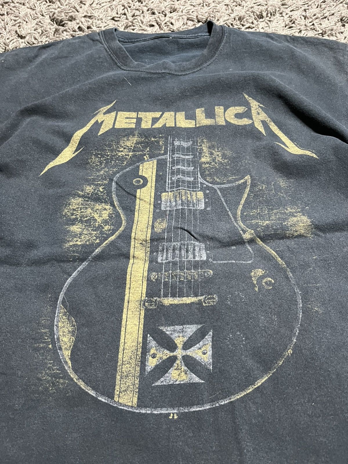 Metallica METALLICA VINTAGE Y2K COTTON ROCK BAND FADED TEE Size US XL / EU 56 / 4 - 2 Thumbnail