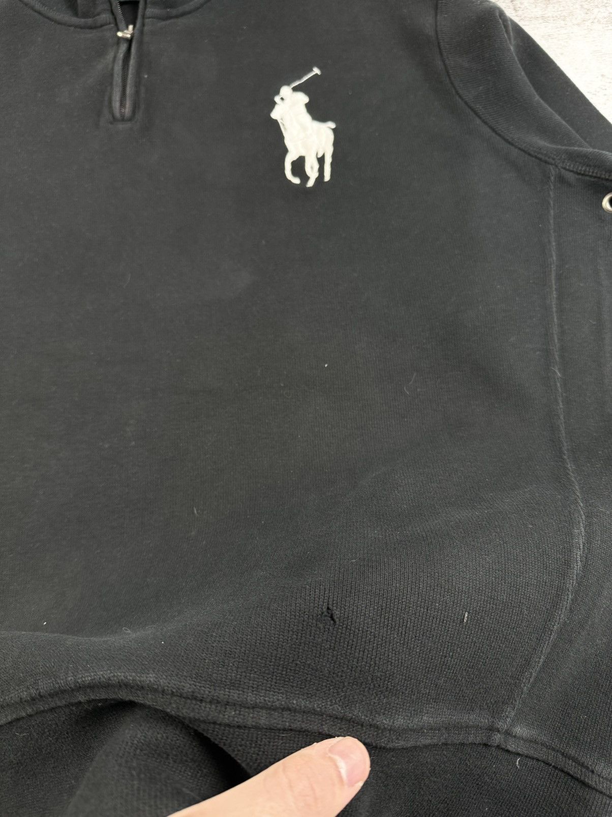 Polo Ralph Lauren Polo Ralph Lauren PRL Big Pony 1/3 1/4 Zip Sweatshirt Hoodie Size US XXL / EU 58 / 5 - 8 Thumbnail