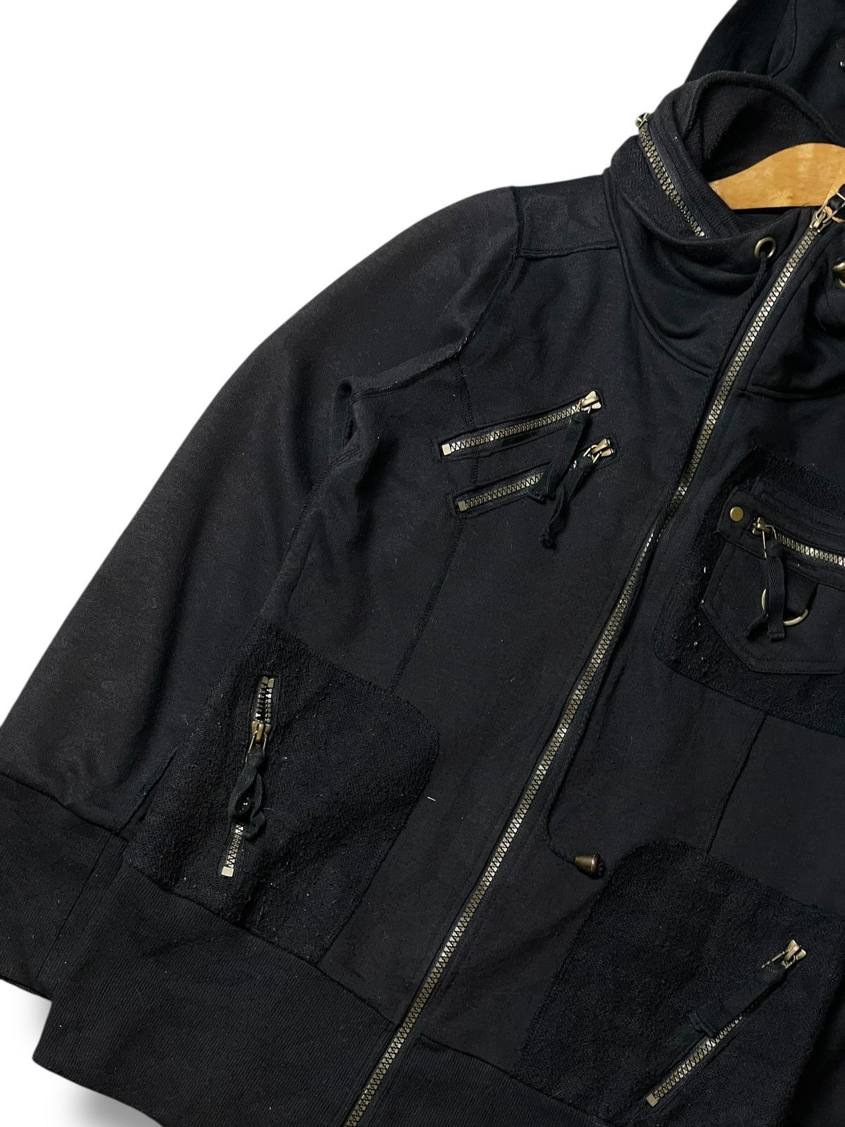 Japanese Brand × Seditionaries × Vintage Live Culture Parachute Biker Cargo Style Jacket (113) Size US L / EU 52-54 / 3 - 2 Thumbnail