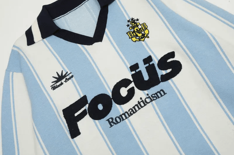 Japanese Brand × Vintage "Focus-White-M" Baggy Jerseys Size US M / EU 48-50 / 2 - 3 Thumbnail