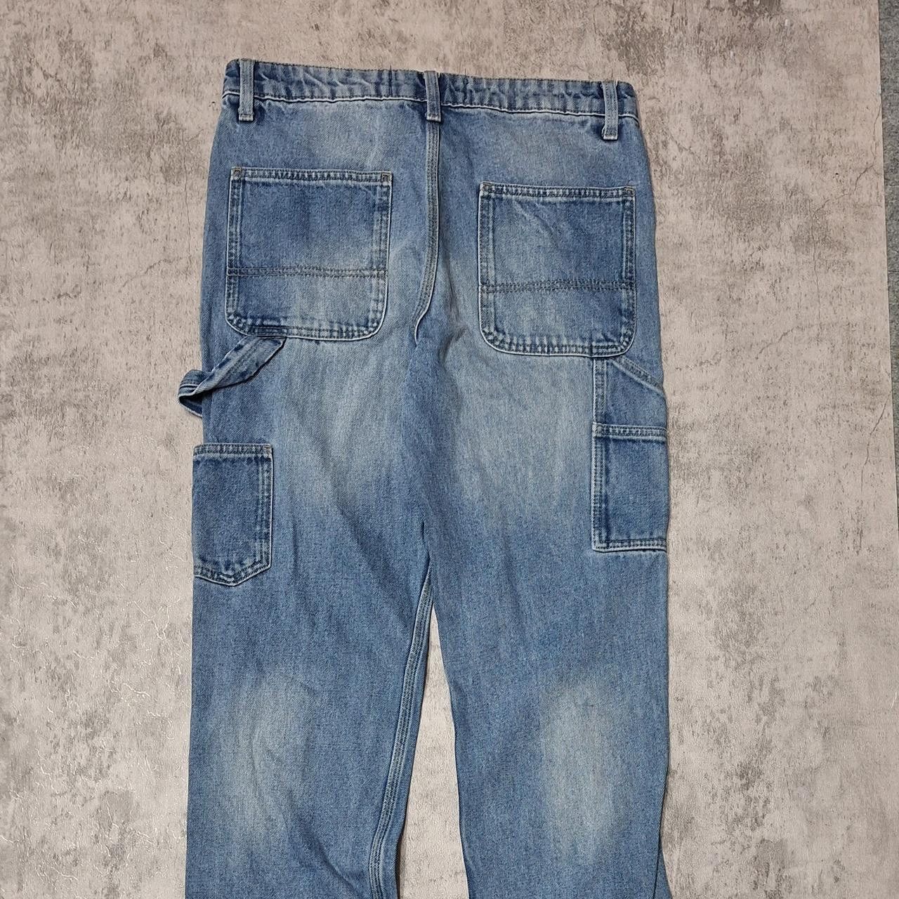Other Faded blue denim carpenter jeans with paint splatter details Size US 32 / EU 48 - 4 Thumbnail