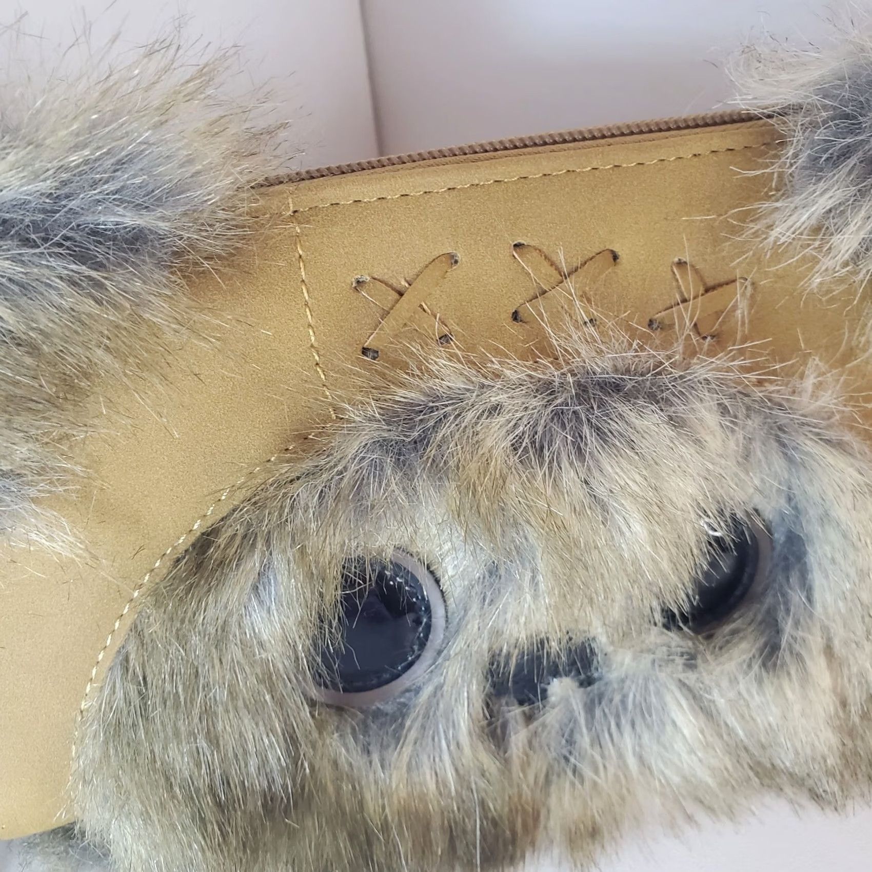 Star Wars Loungefly Star Wars Ewok Wallet Wicket Furry Zip Around RARE NWOT 1990s Y2K Size ONE SIZE - 5 Thumbnail