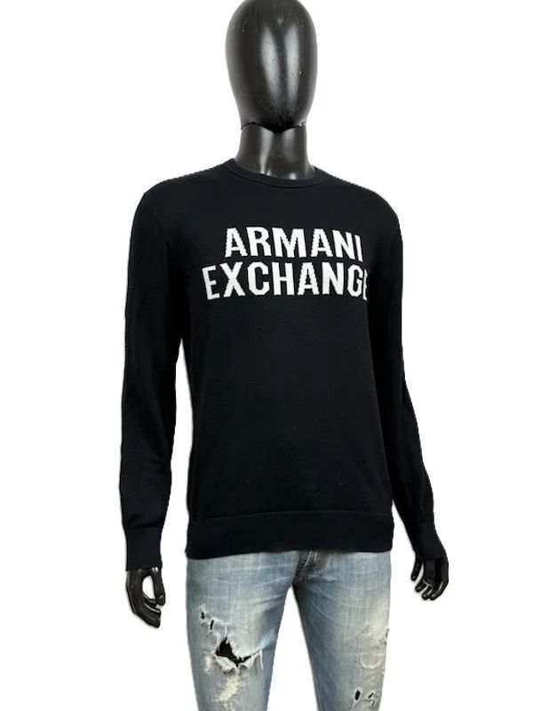 Armani Exchange Maglione Armani Exchange Uomo Nero M Pullover Size US M / EU 48-50 / 2 - 4 Thumbnail
