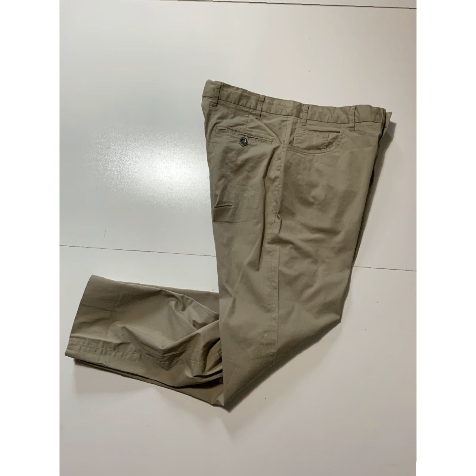 Vintage VINTAGE Dekko Mode Khaki Tan Classic Five Pocket Flat Front Chino Pants Mens 32R 30 Inseam Tan Front Flat Five Pocket Pockets Dekko Mode Pants Mens 32 Size US 32 / EU 48 - 2 Thumbnail