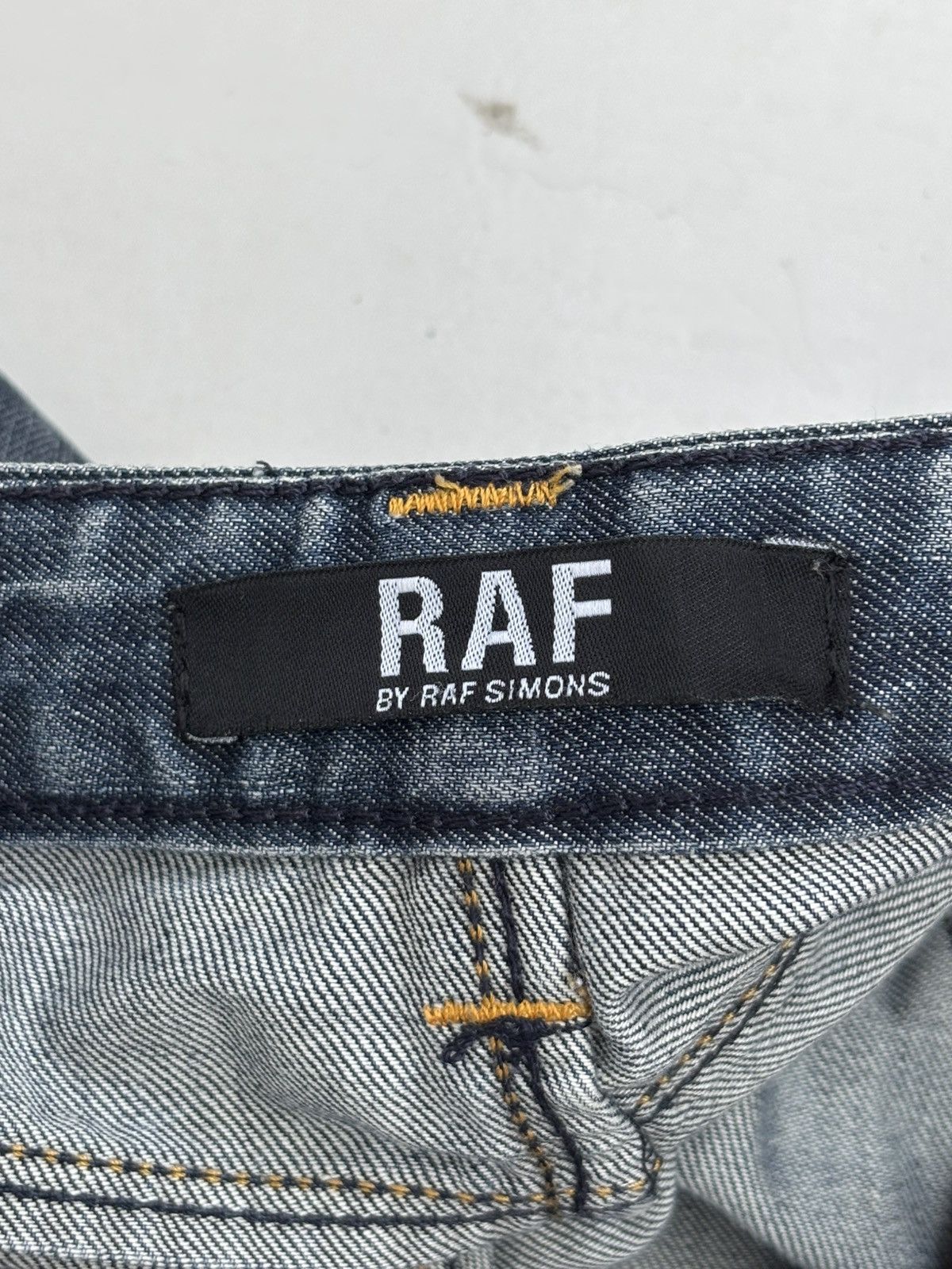 Raf Simons RAF Raw Indigo Denim Jeans Size US 29 - 6 Thumbnail