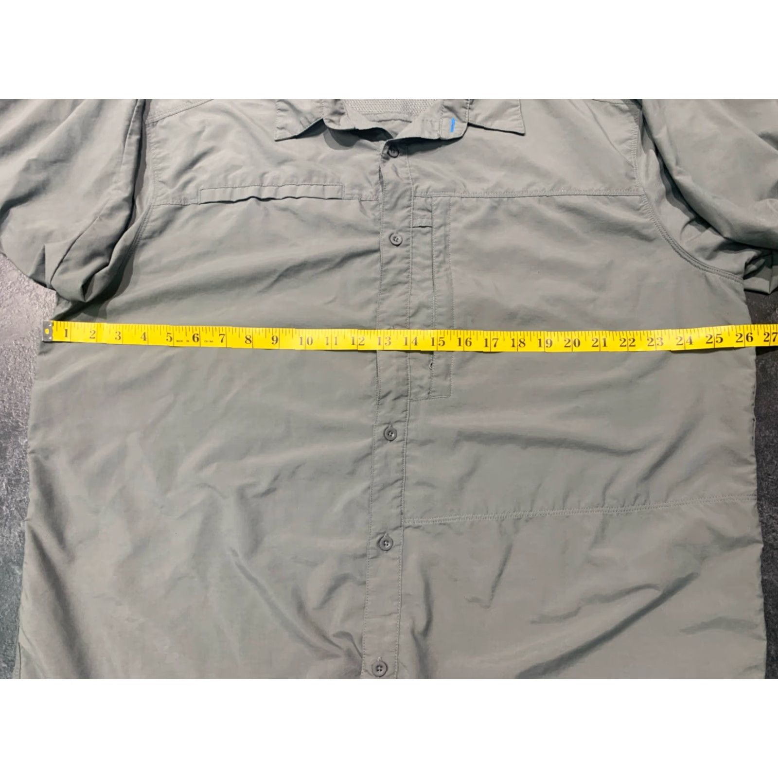 Mountain Hardwear MOUNTAIN HARDWEAR Canyon Long Sleeve Button-Up Shirt XL Green Mens Size US XL / EU 56 / 4 - 7 Thumbnail