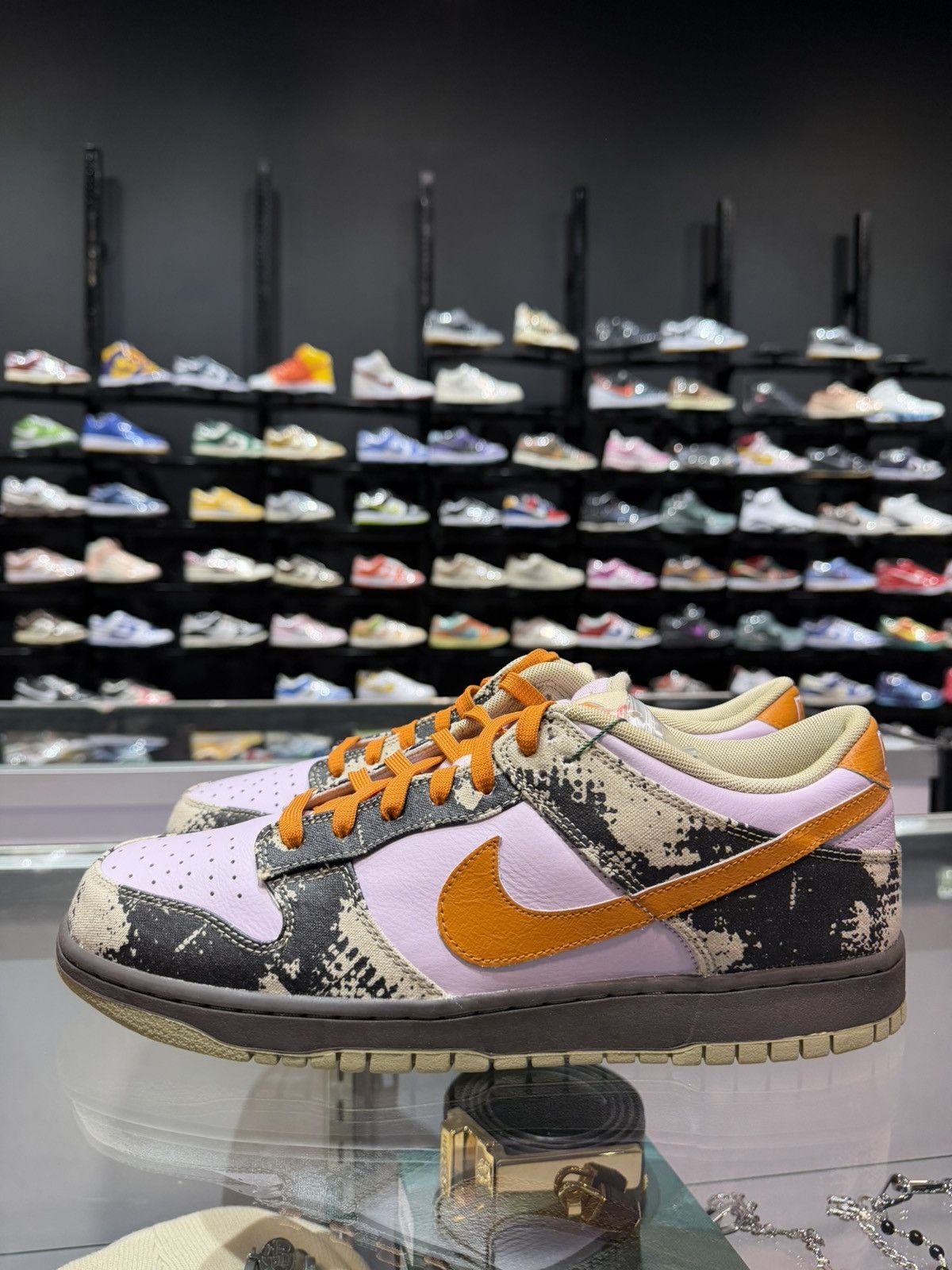 Nike Size 12 - Nike Dunk Low Retro Punk Digital Camo Size US 12 / EU 45 - 1 Thumbnail