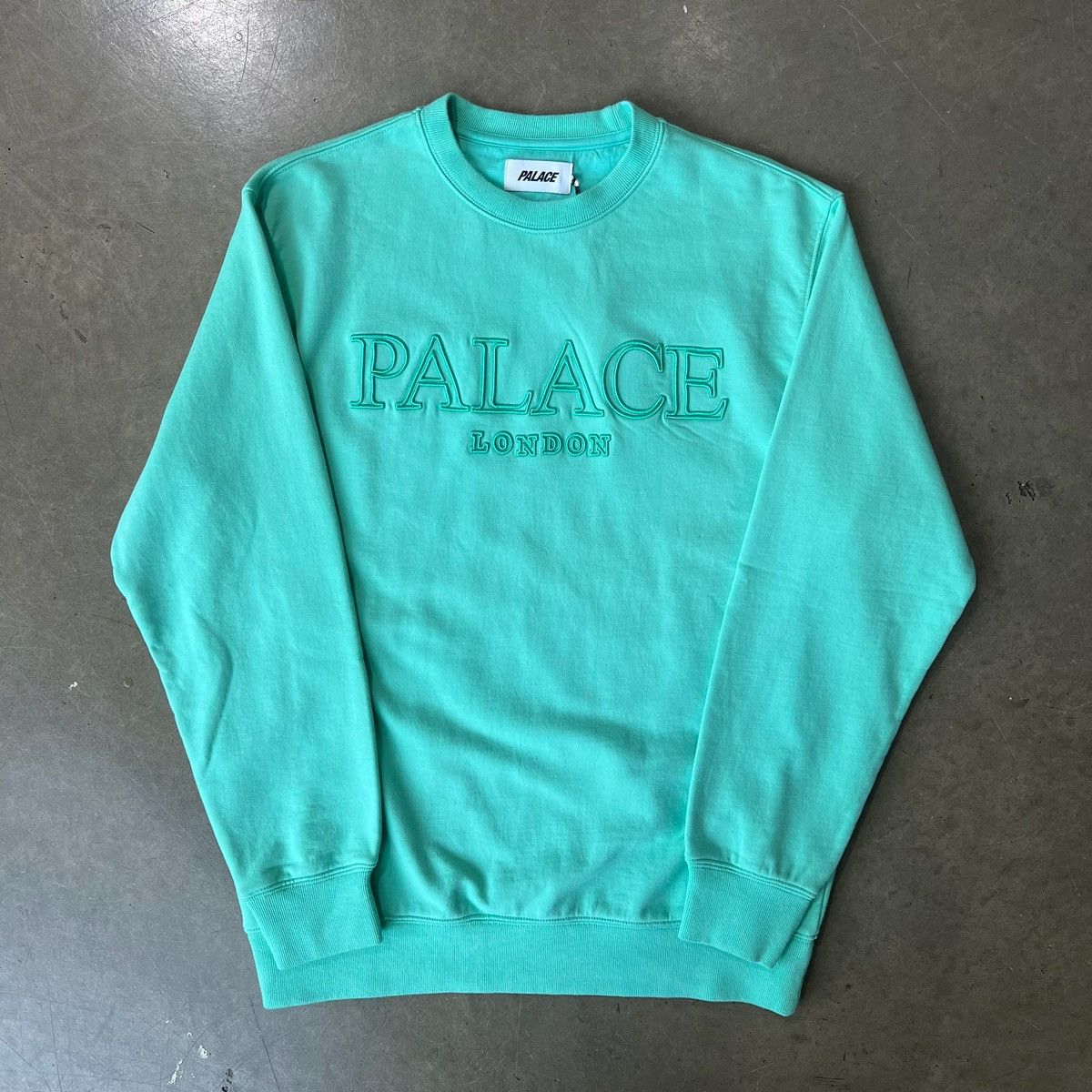 Palace Palace London Crew ‘Mint’ - SS21 Size US L / EU 52-54 / 3 - 1 Thumbnail