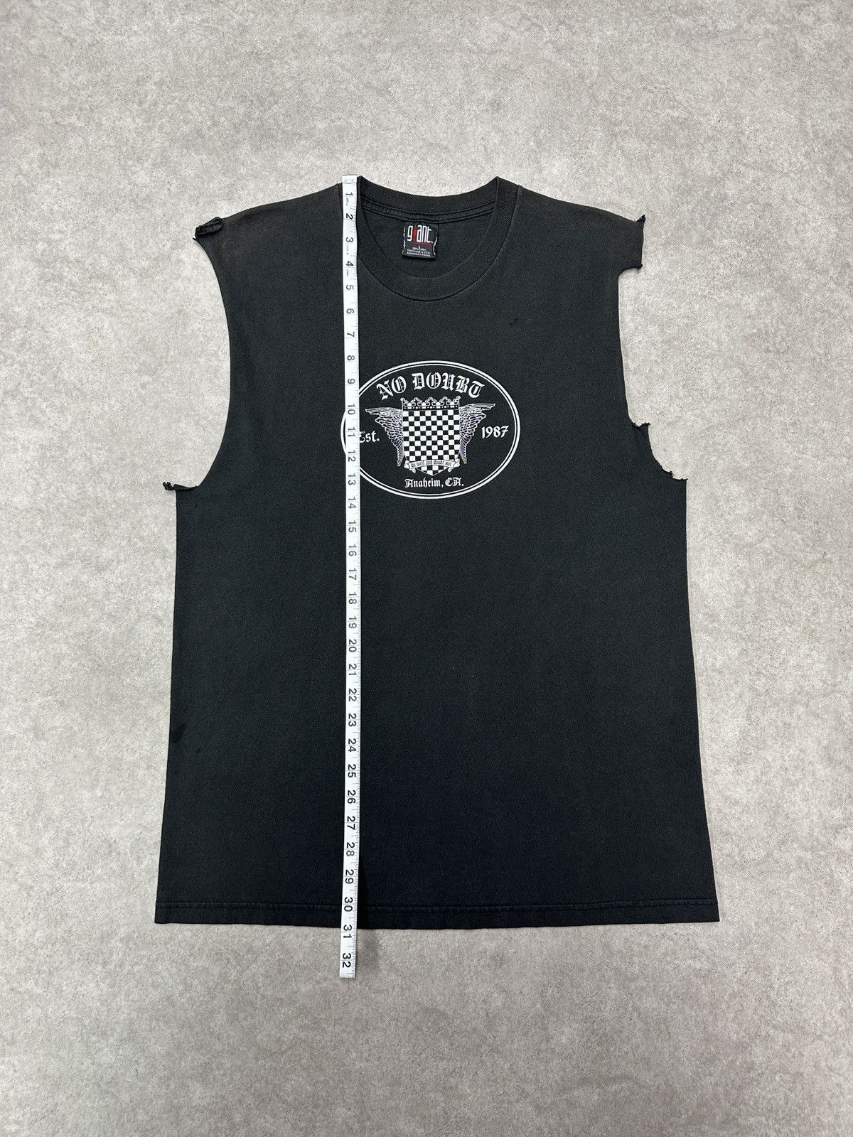 Band Tees Vintage No Doubt Band Tee Faded Black Sleeveless Grunge Size US L / EU 52-54 / 3 - 7 Thumbnail