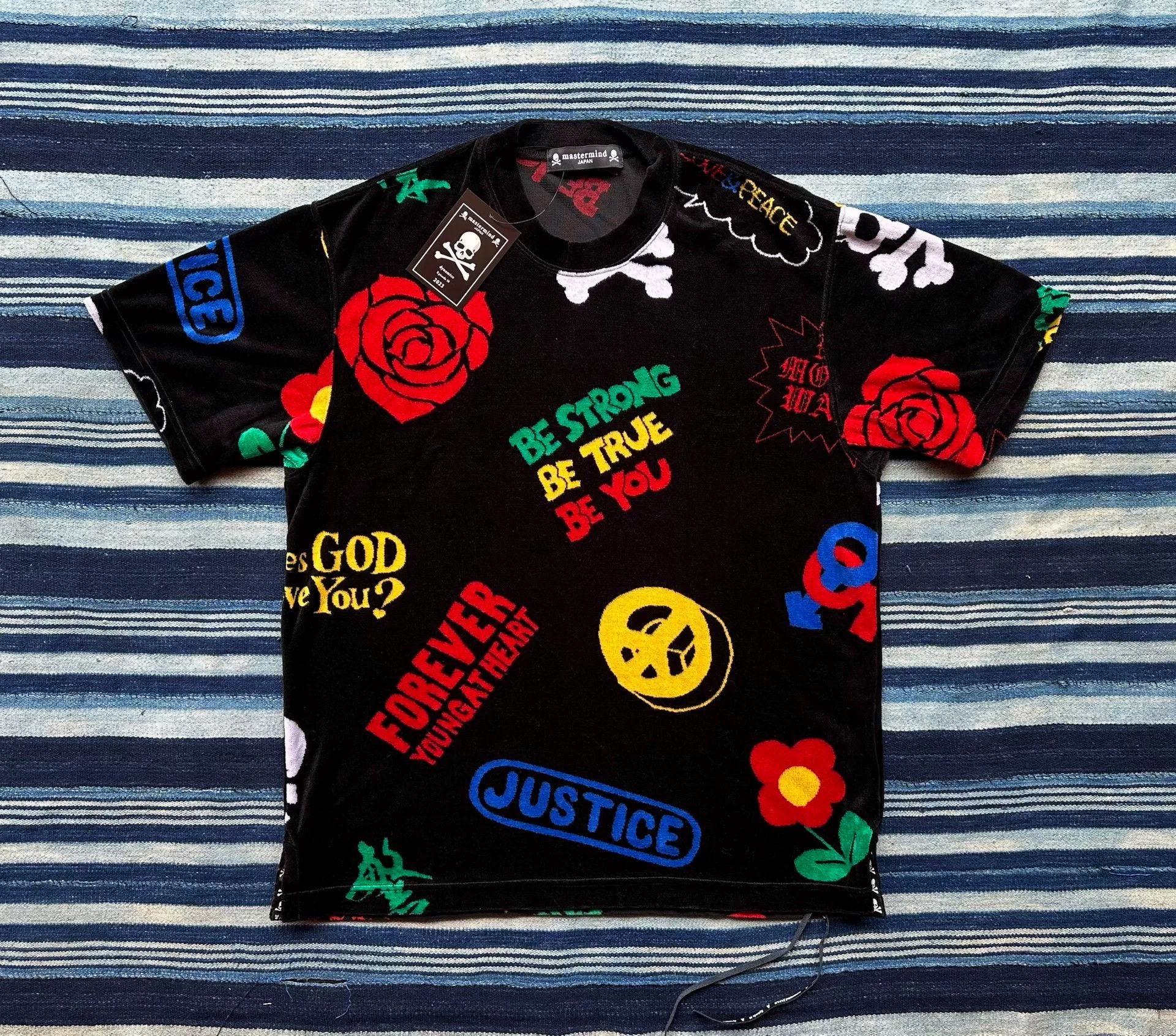 Mastermind Japan mastermind japan velvet skull graphic tee Size US S / EU 44-46 / 1 - 1 Thumbnail