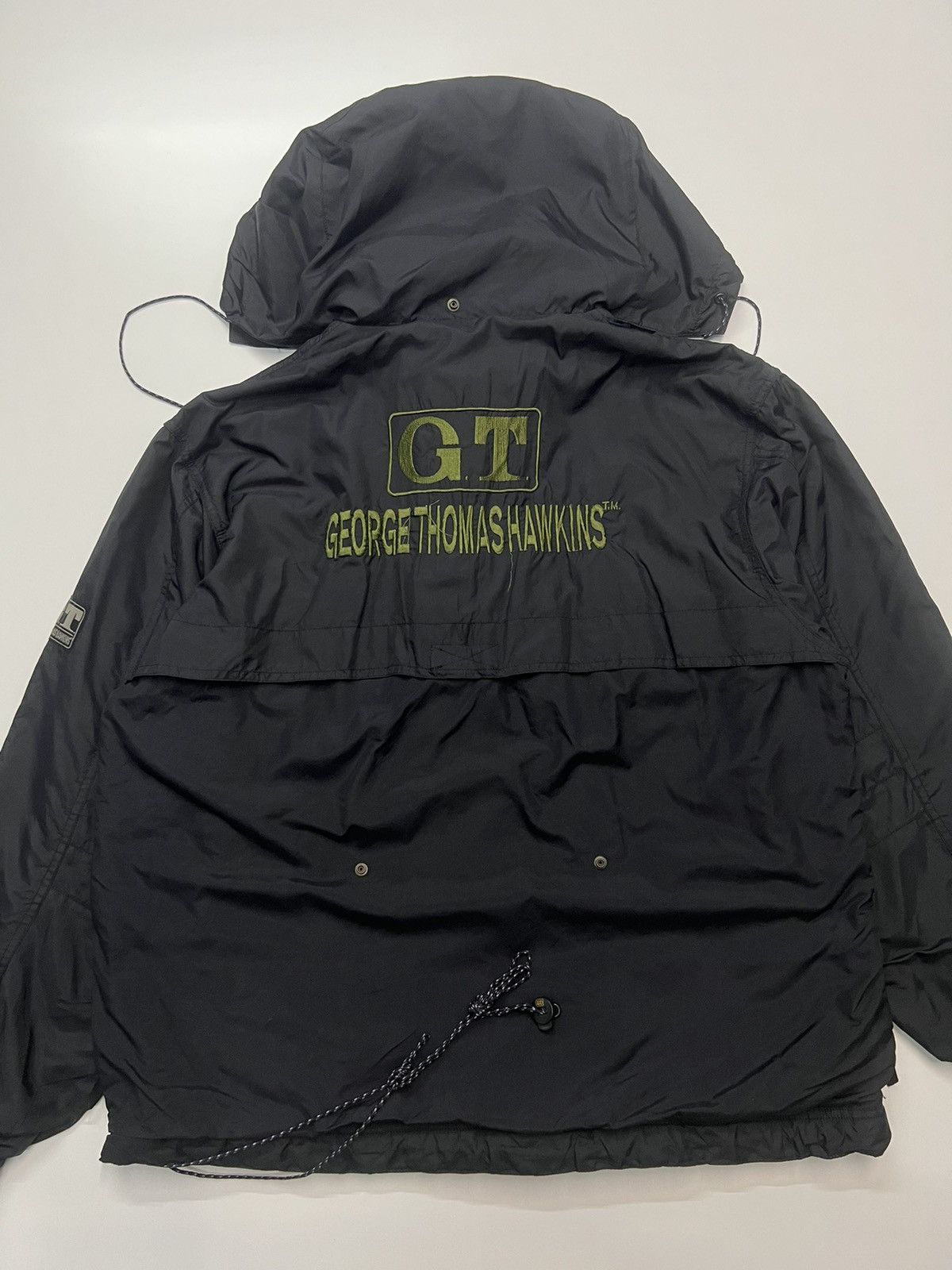 Japanese Brand GEORGE THOMAS HAWKINS HALF ZIPPER JACKET Size US L / EU 52-54 / 3 - 7 Thumbnail