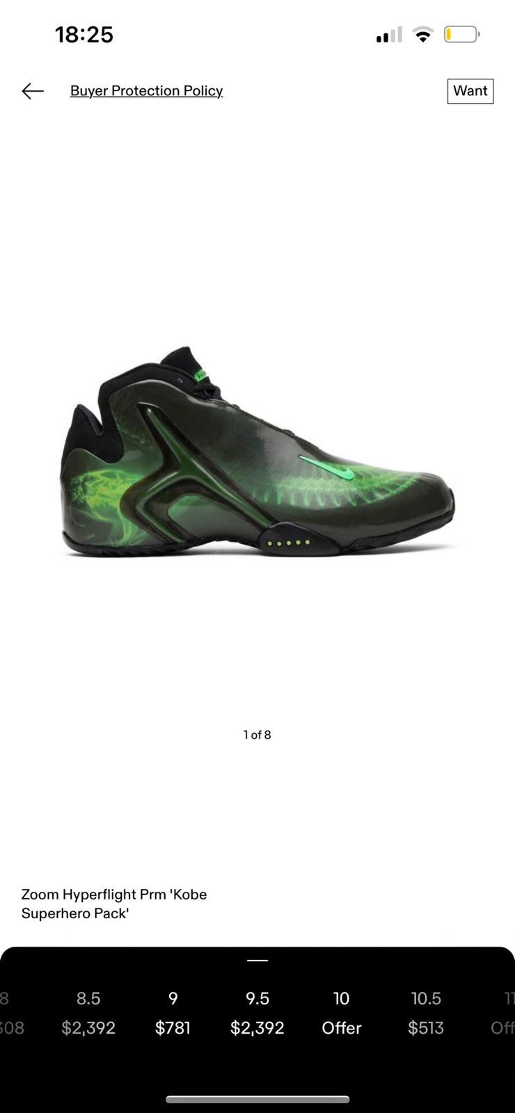 Nike Kobe hyperflights Size US 8 / EU 41 - 7 Thumbnail