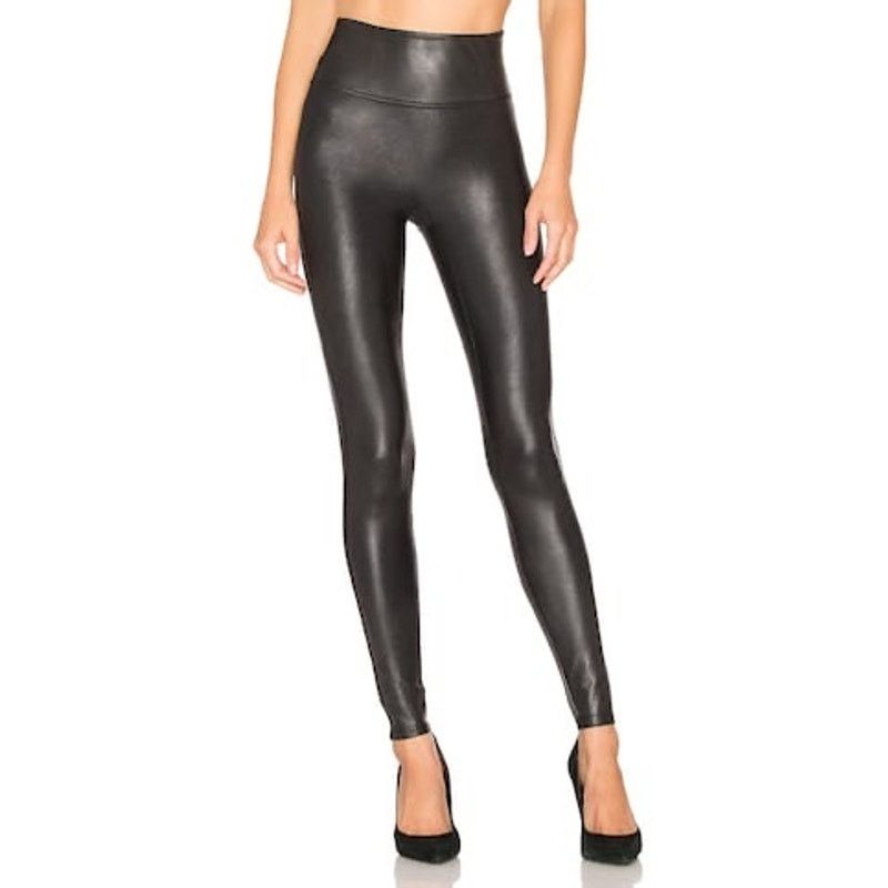 Spanx Spanx Faux Leather Leggings Pants Black Size XL Size 38" / US 16 / IT 52 - 1 Thumbnail