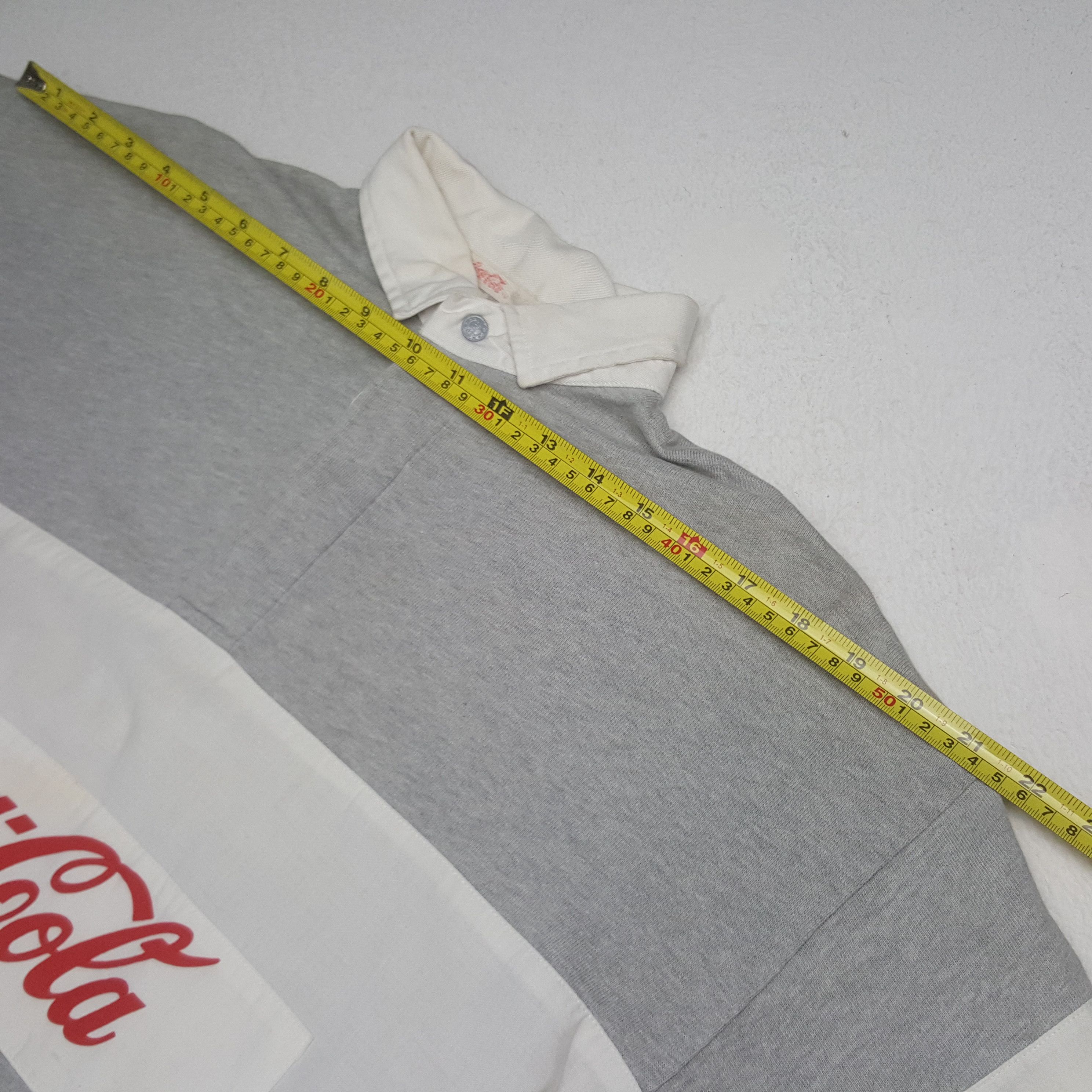 Coca Cola Vintage Coca Cola Trade Mark Rugby Polos Shirt Size US L / EU 52-54 / 3 - 6 Thumbnail