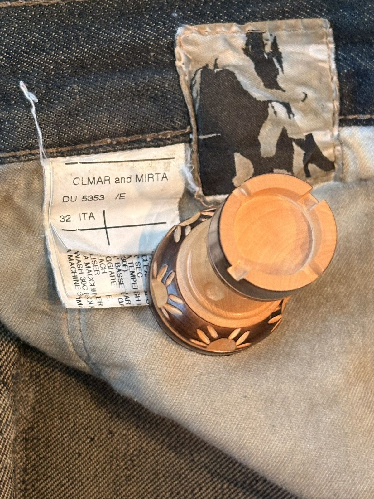 Rick Owens Rick Owens O&M DNA DUST Detroits Size US 32 / EU 48 - 3 Thumbnail