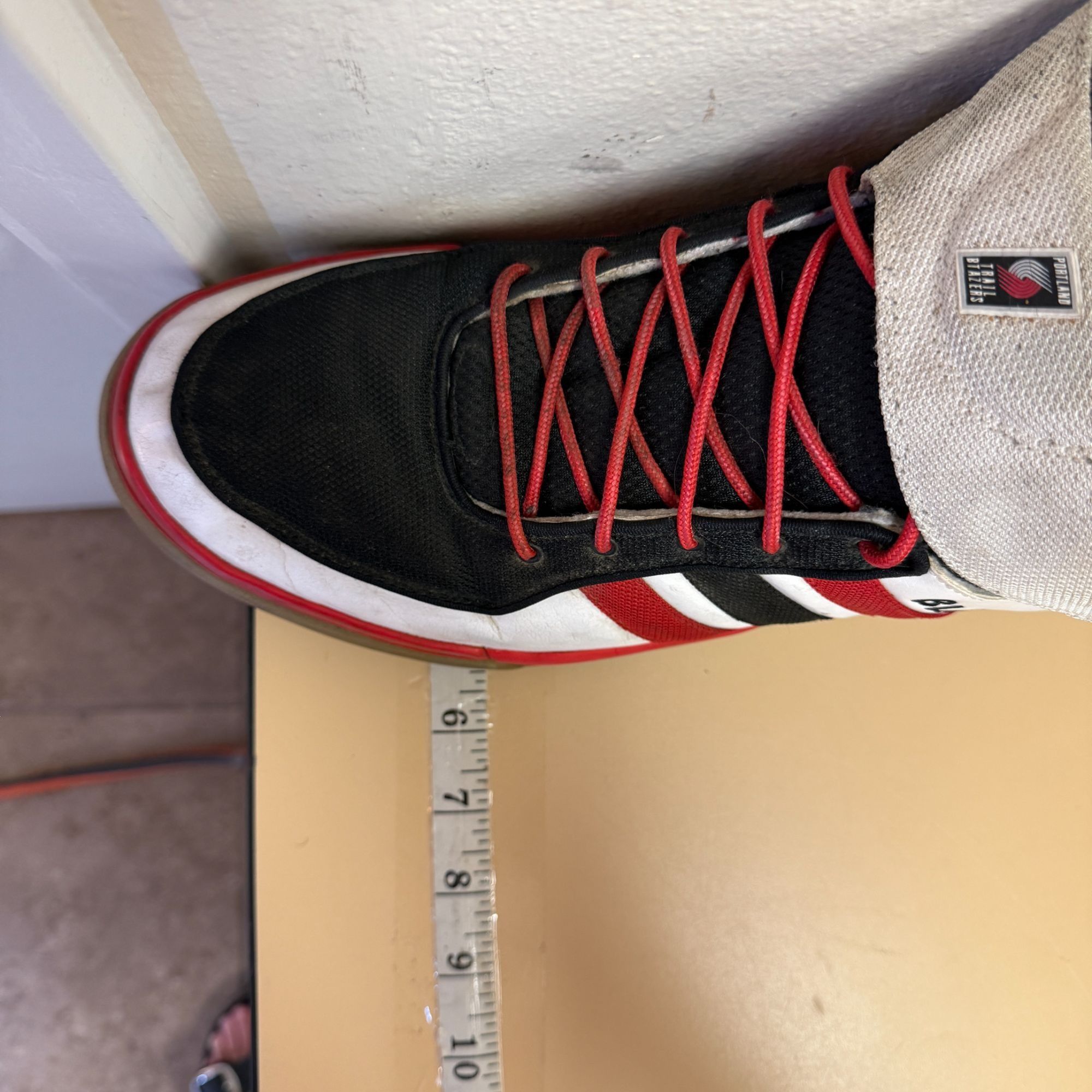 Adidas Adidas DISPLAY Hi Top NBA Basketball Portland Trailblazers Size US 15 / EU 48 - 9 Thumbnail