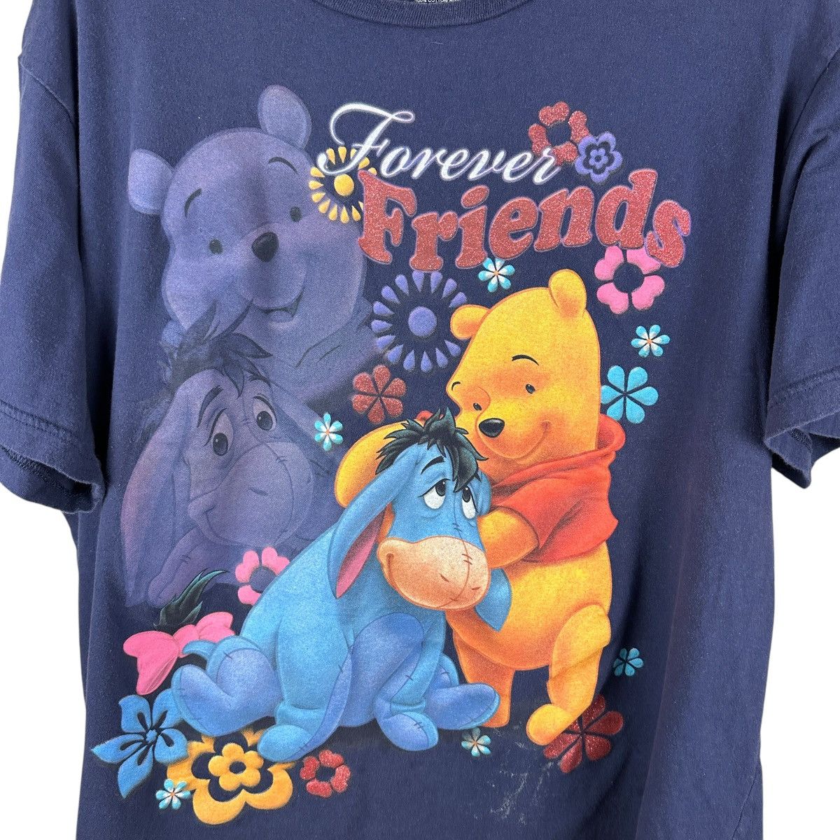 Disney Women’s Y2K Disney Winnie The Pooh Cartoon Shirt Size XXL / US 16-18 / IT 52-54 - 2 Thumbnail