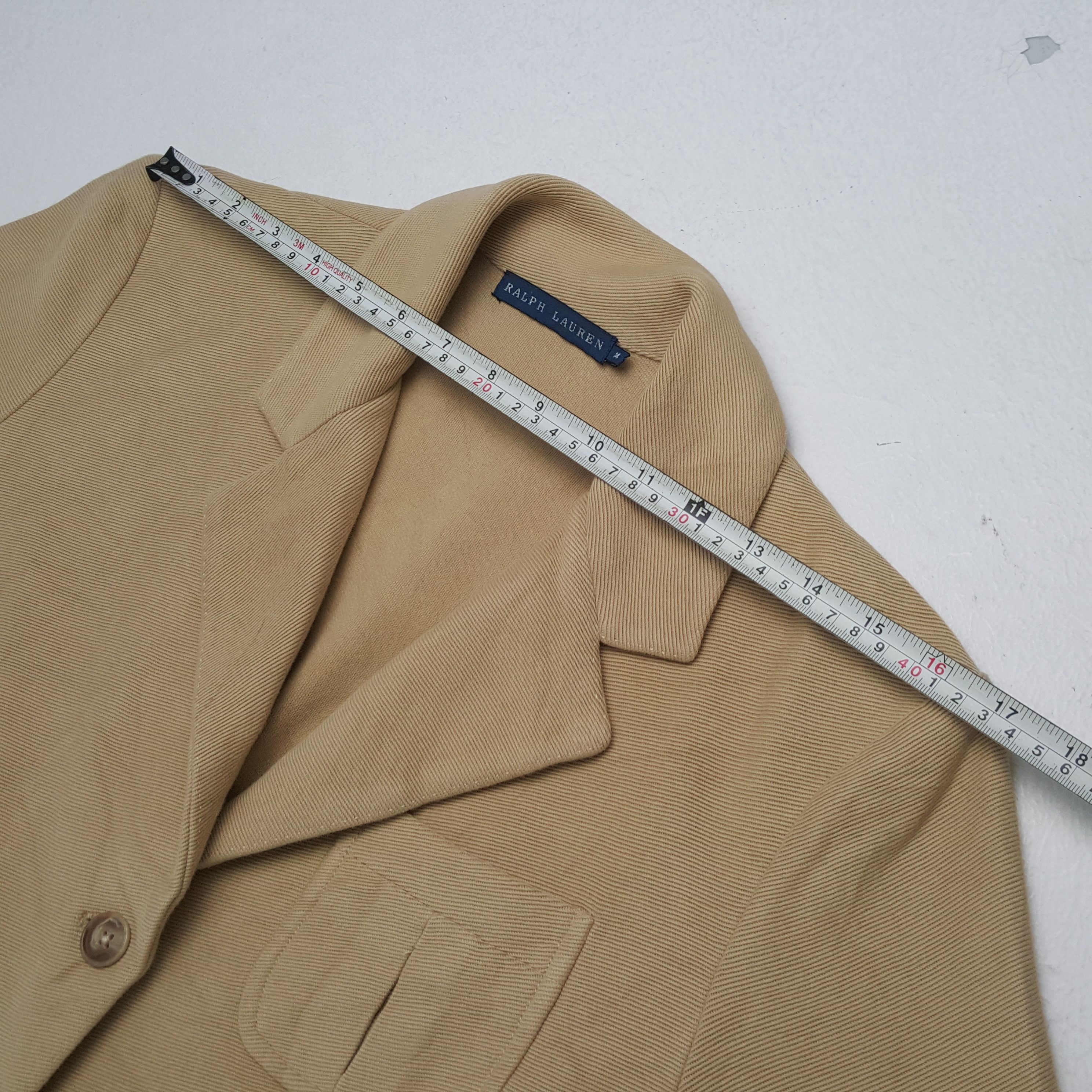 Polo Ralph Lauren × Vintage Vintage POLO by RALPH LAUREN Fashion Brand Blazer Size S / US 4 / IT 40 - 4 Thumbnail